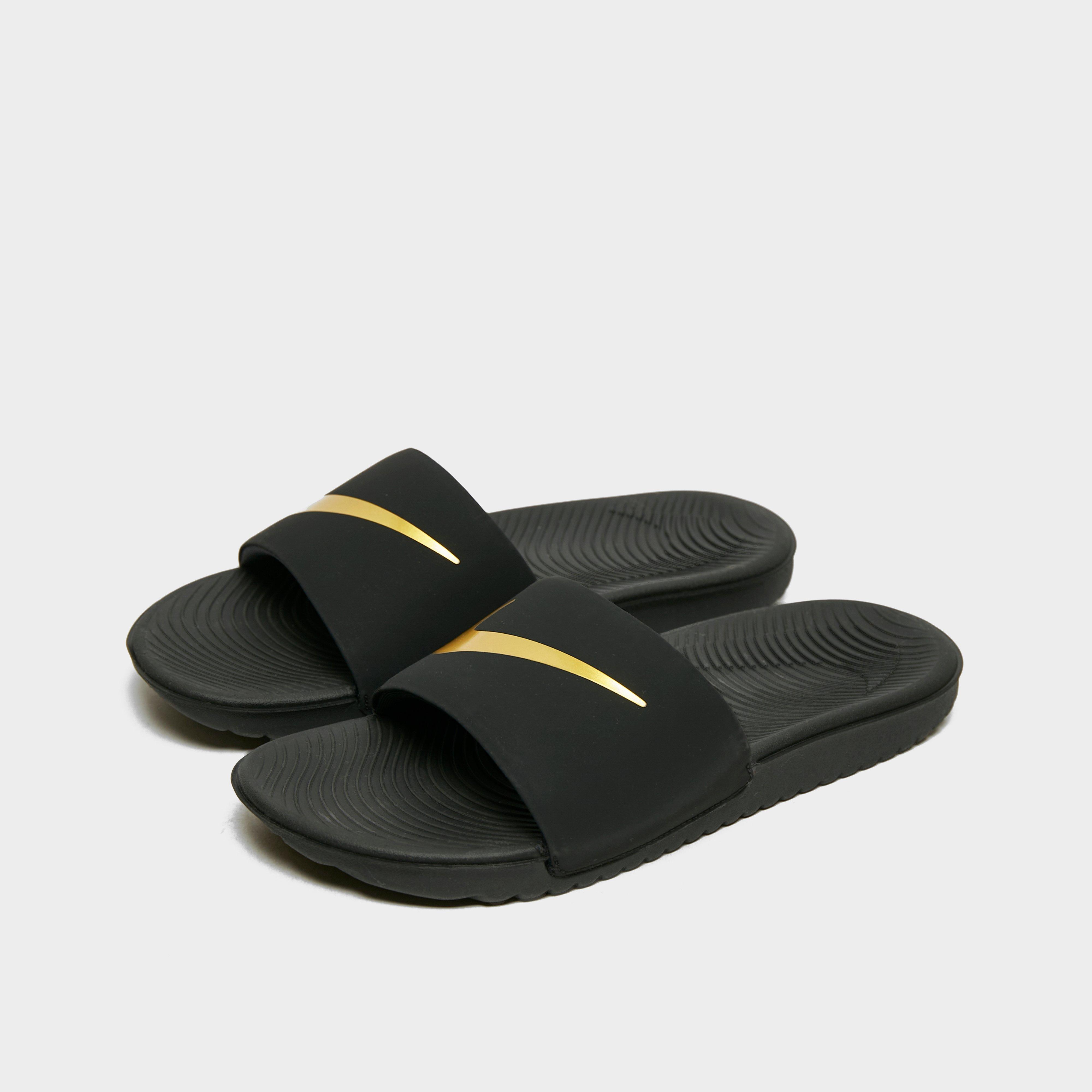 Șlapi pentru copii NIKE KAWA SLIDES 