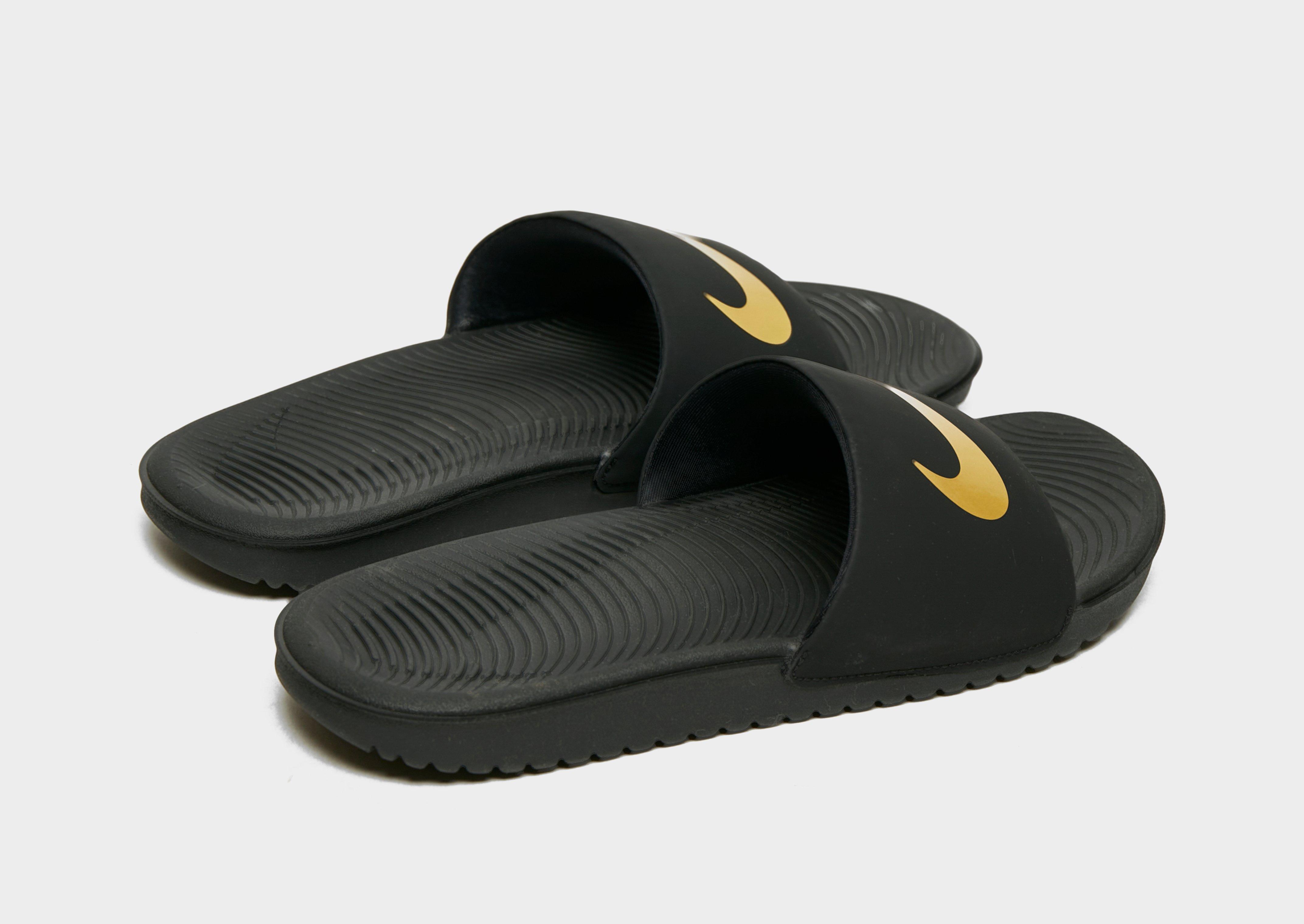 Дитячі шльопанці NIKE KAWA SLIDES  819352-003 Чорний