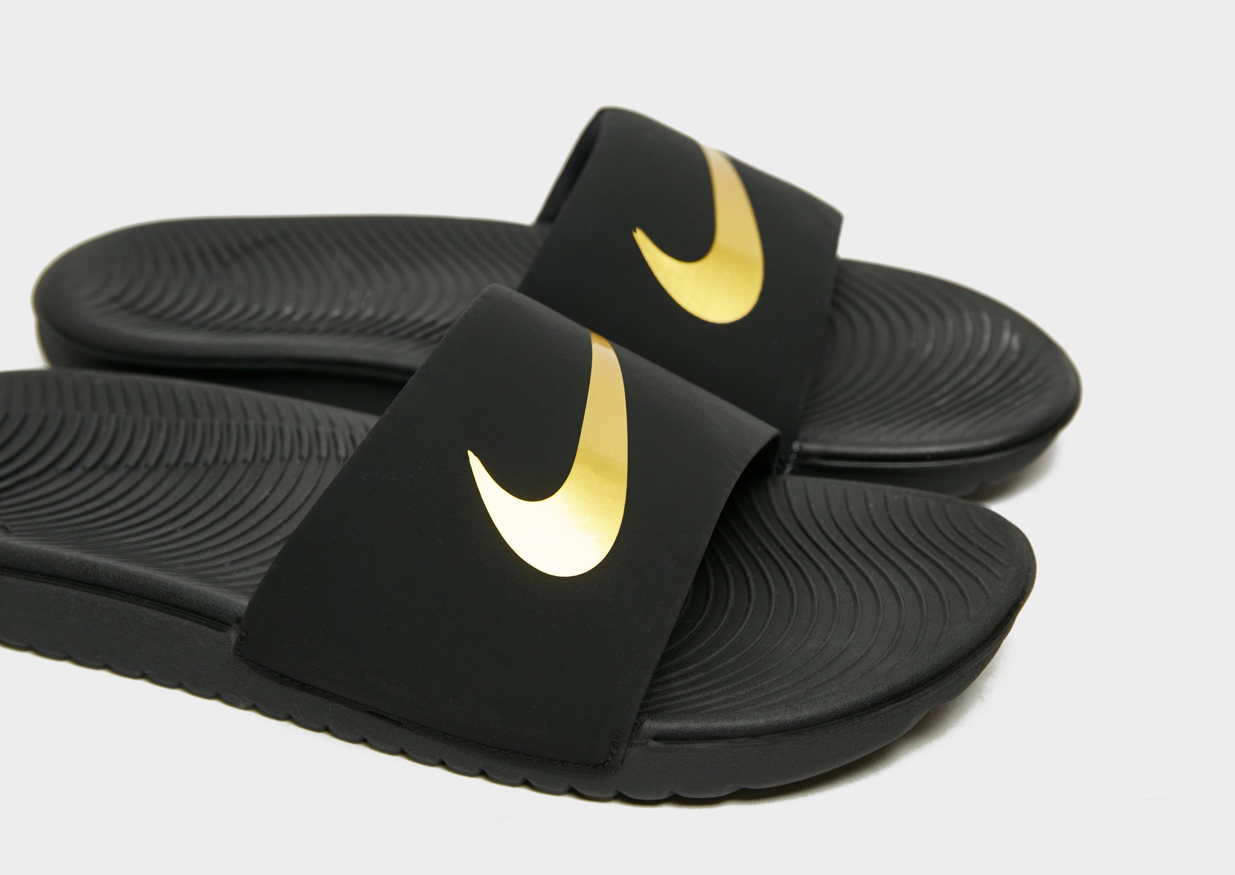 Дитячі шльопанці NIKE KAWA SLIDES  819352-003 Чорний