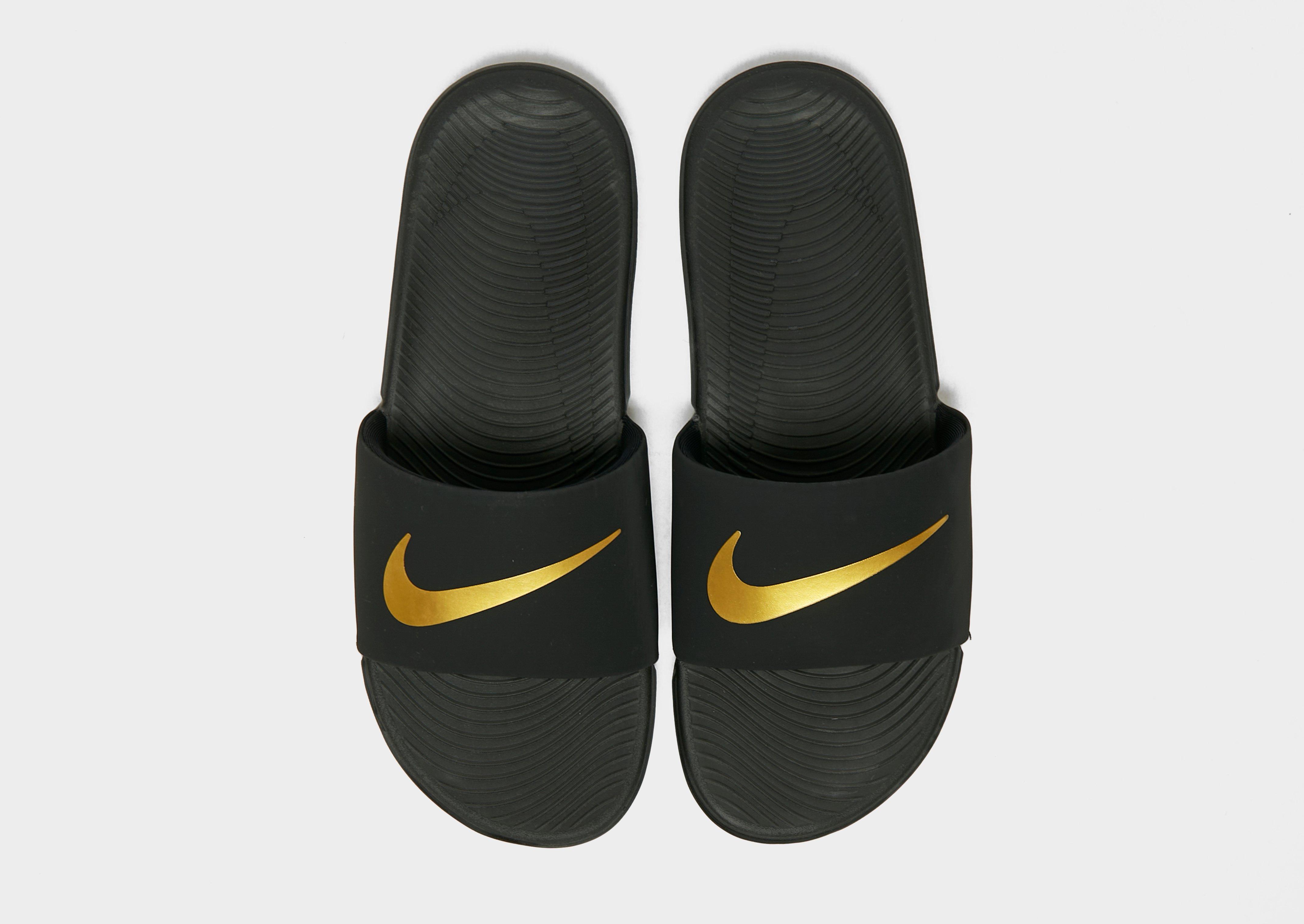 Дитячі шльопанці NIKE KAWA SLIDES  819352-003 Чорний