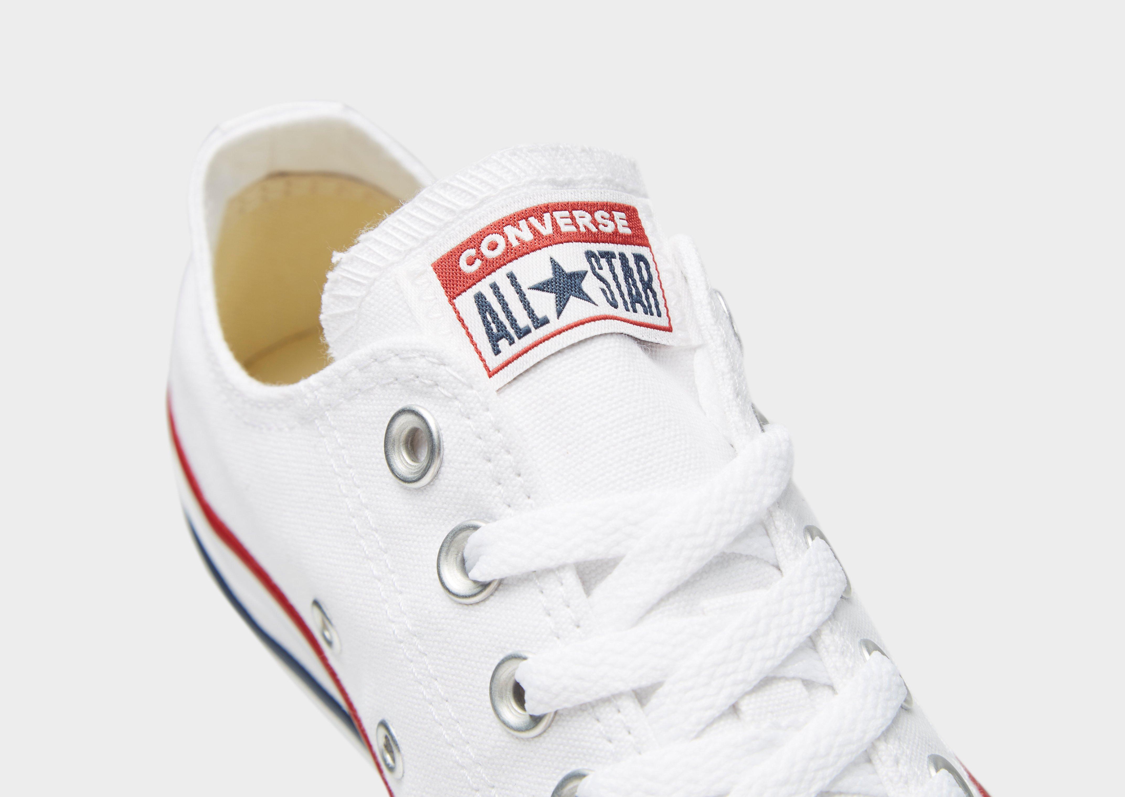 Női tornacipők és teniszcipők CONVERSE CHUCK TAYLOR ALL STAR OX  M7652C Fehér
