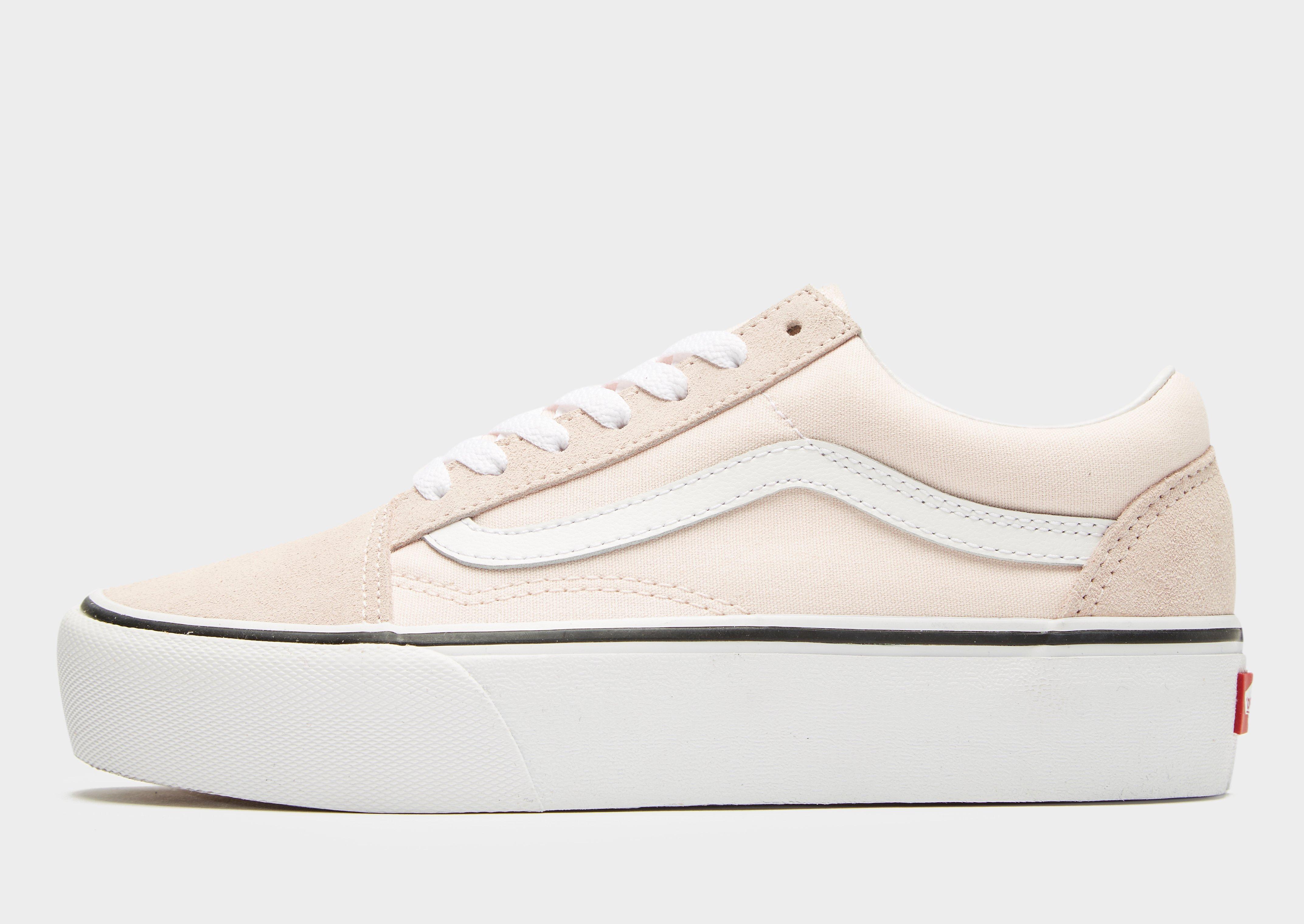 vans platform rose