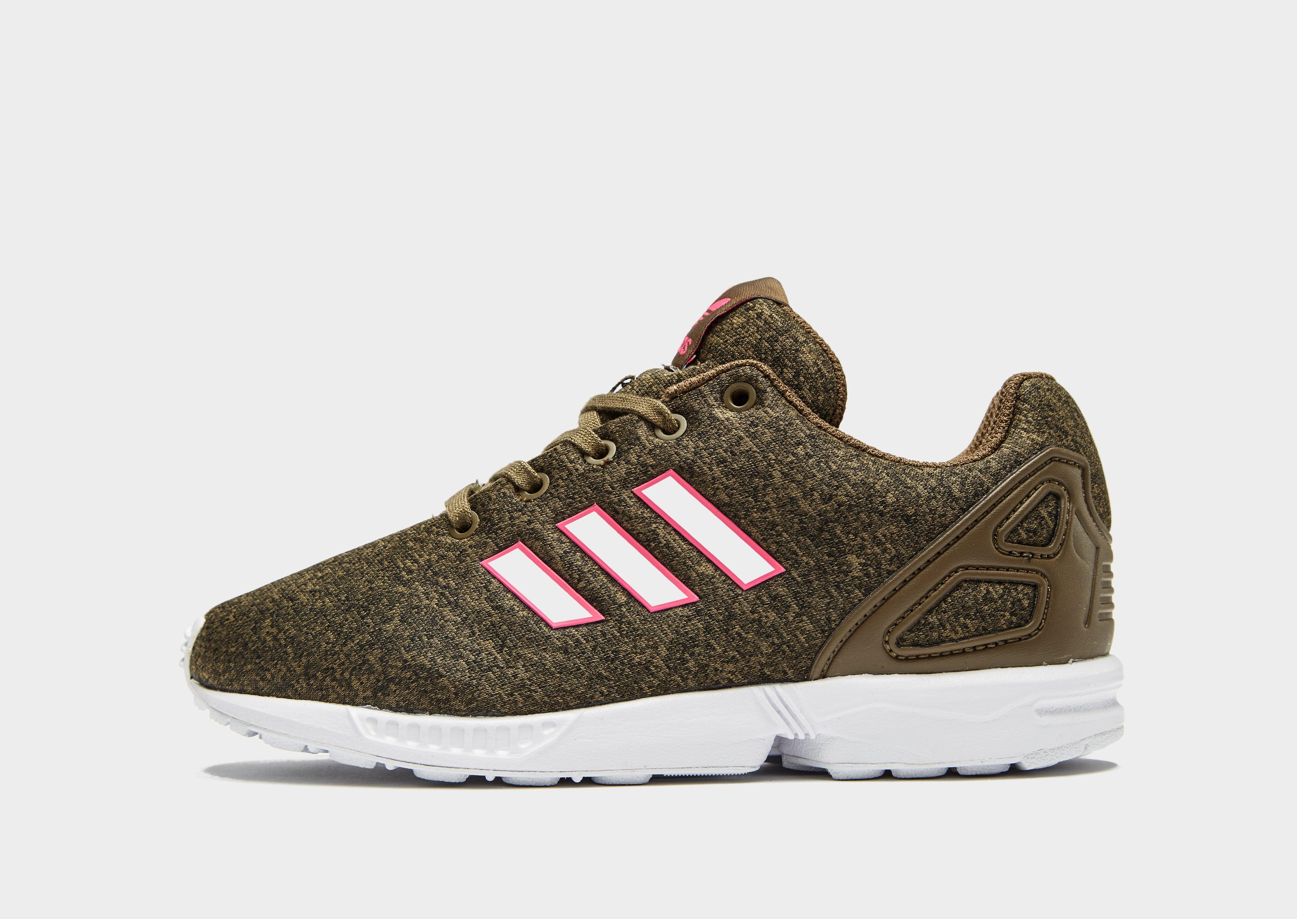 adidas zx flux bambino marroni