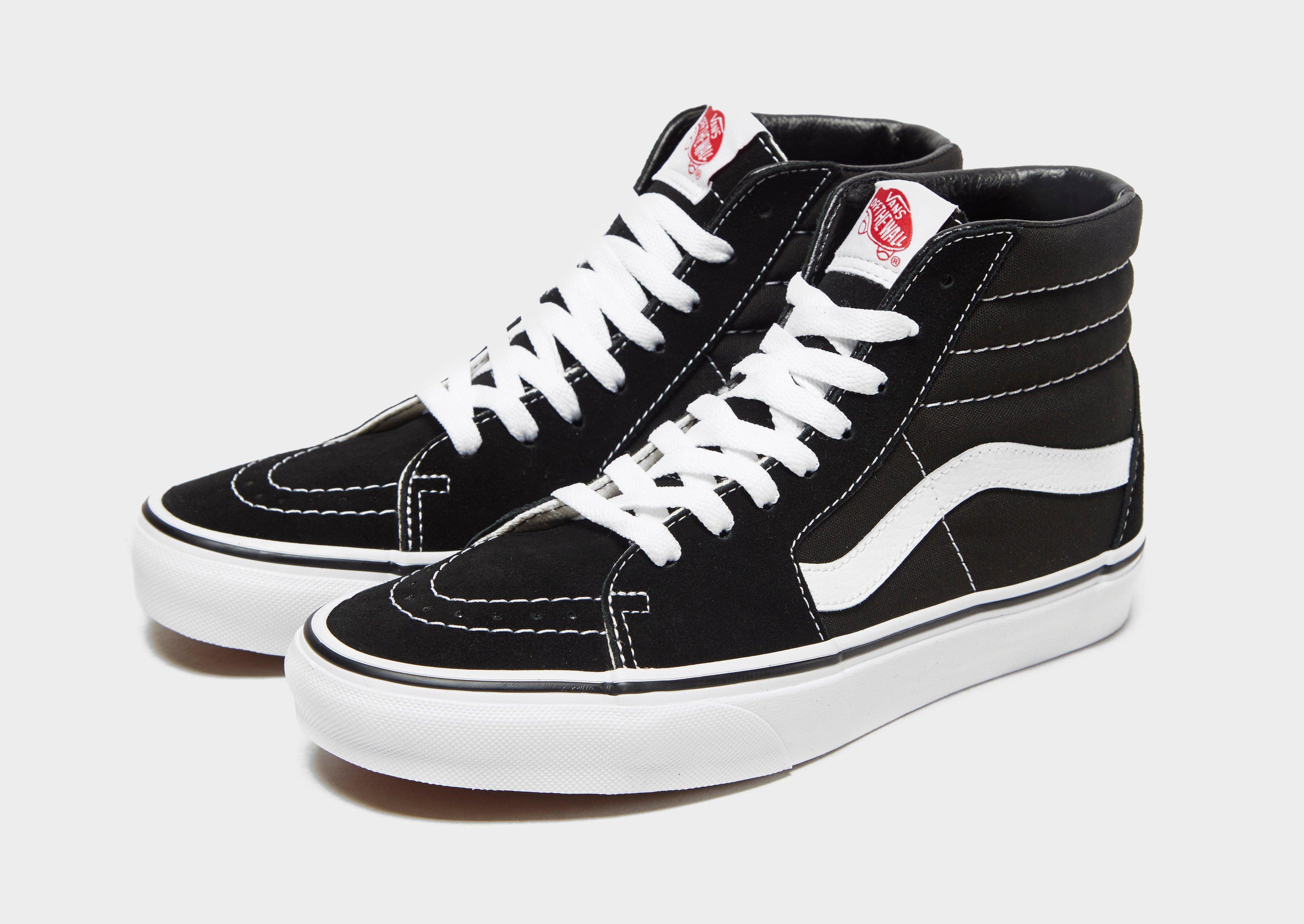 vans sk8 hi femme noir