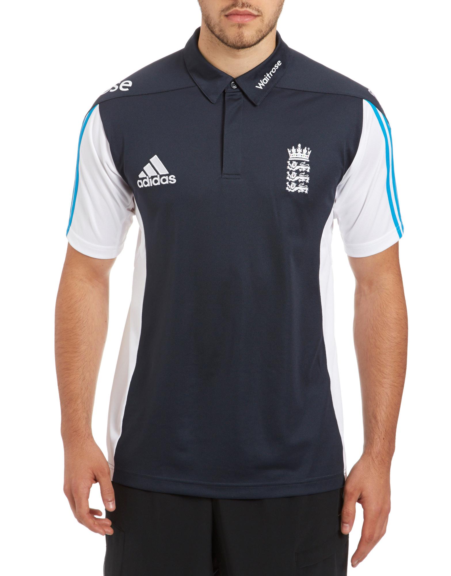 adidas 2016 england cricket replica mens polo shirt