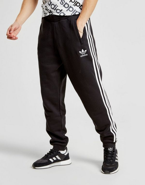 adidas Originals 3-Stripes Fleece Joggers | JD Sports