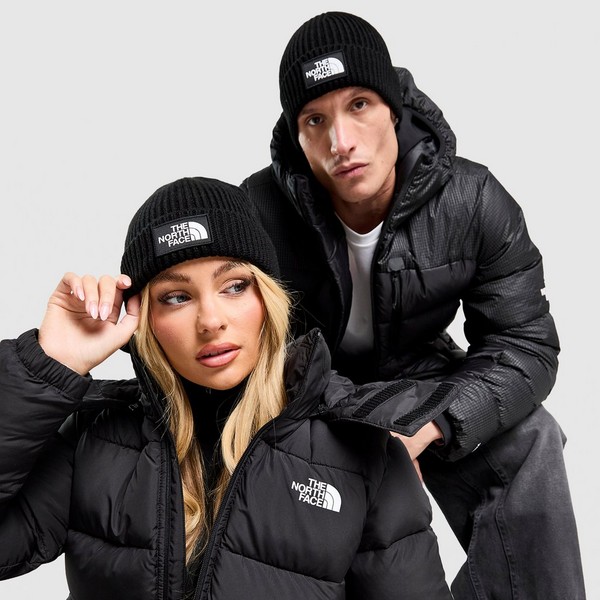 THE NORTH FACE CZAPKA TNF LOGO BOX CUFFED BNE