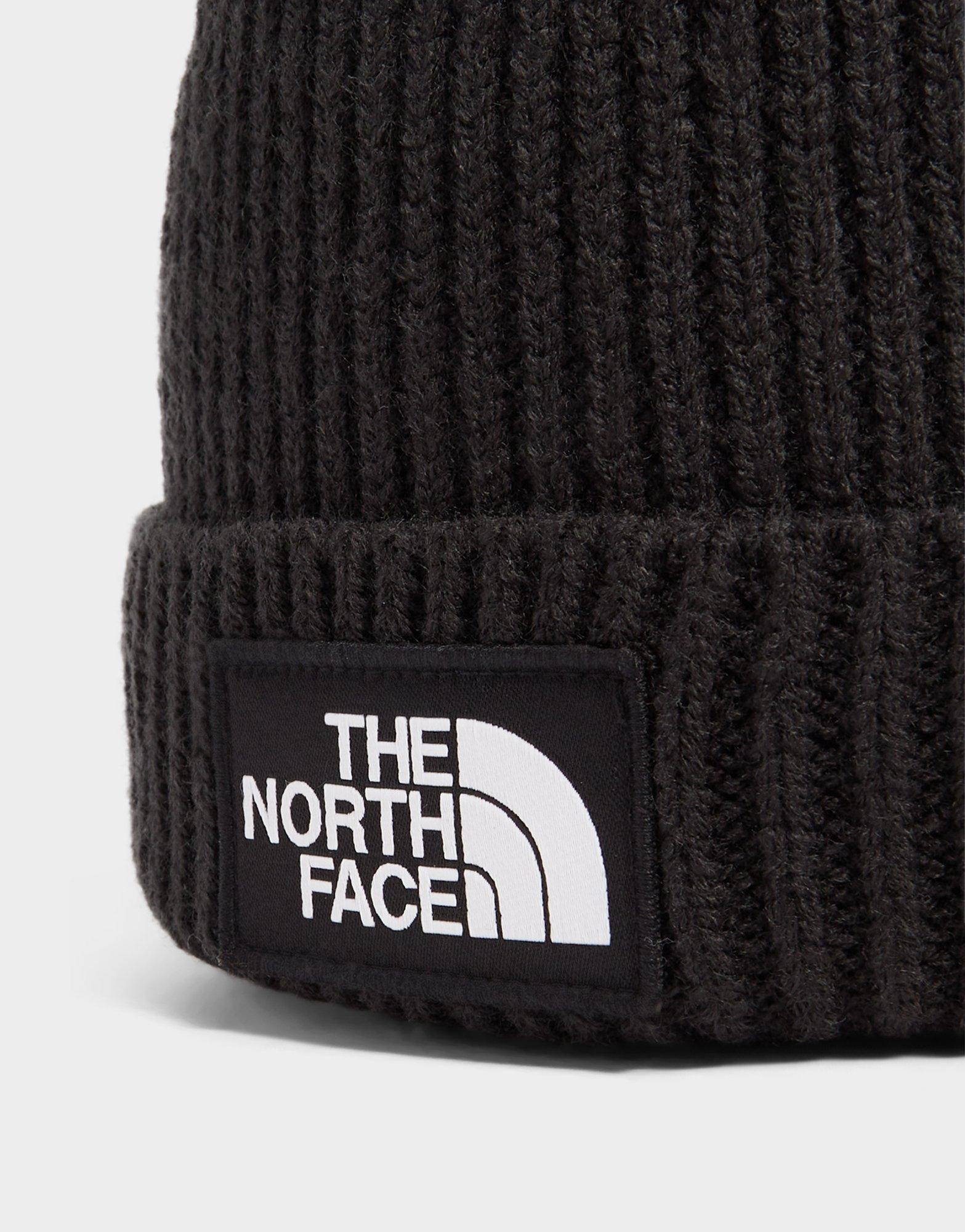 Dámská zimní čepice THE NORTH FACE ČEPICE ZIMNÍ LOGO BEANIE NF0A3FJXJK31 Černá