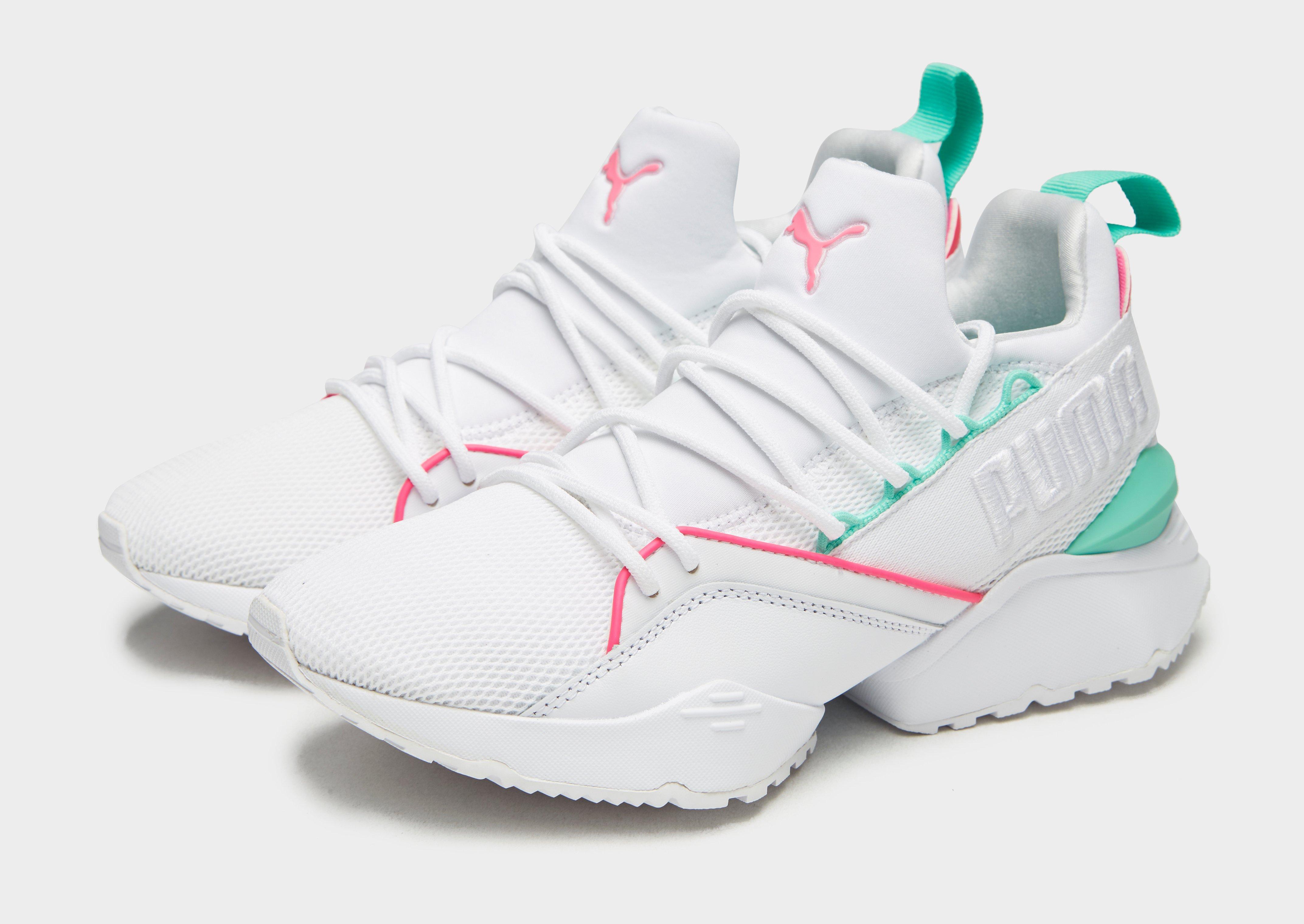 puma muse blanche