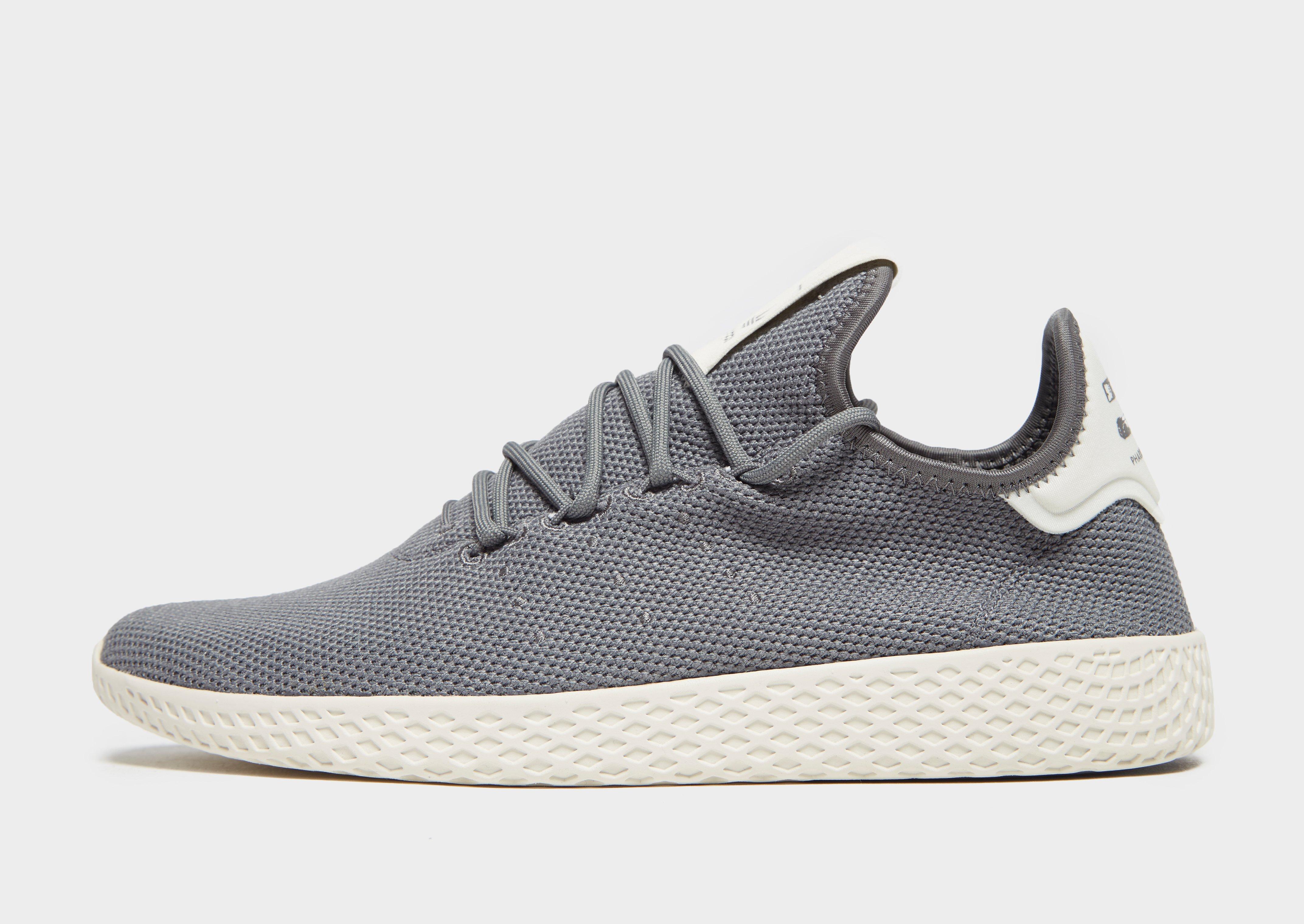 New adidas Originals x Pharrell Williams Tennis Hu Sneakers Grey | eBay