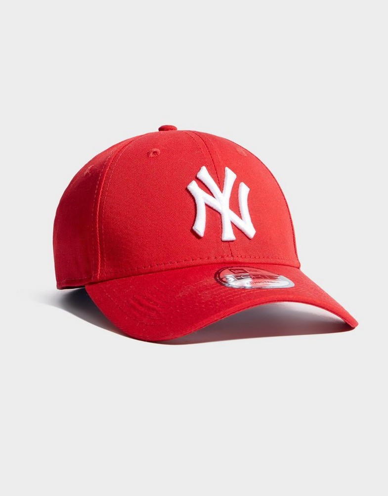 Moteriška kepurė su snapeliu NEW ERA MLB 9FORTY NEW YORK YANKEES CAP LEAGUE B NY YANKEES 10531938 Raudona