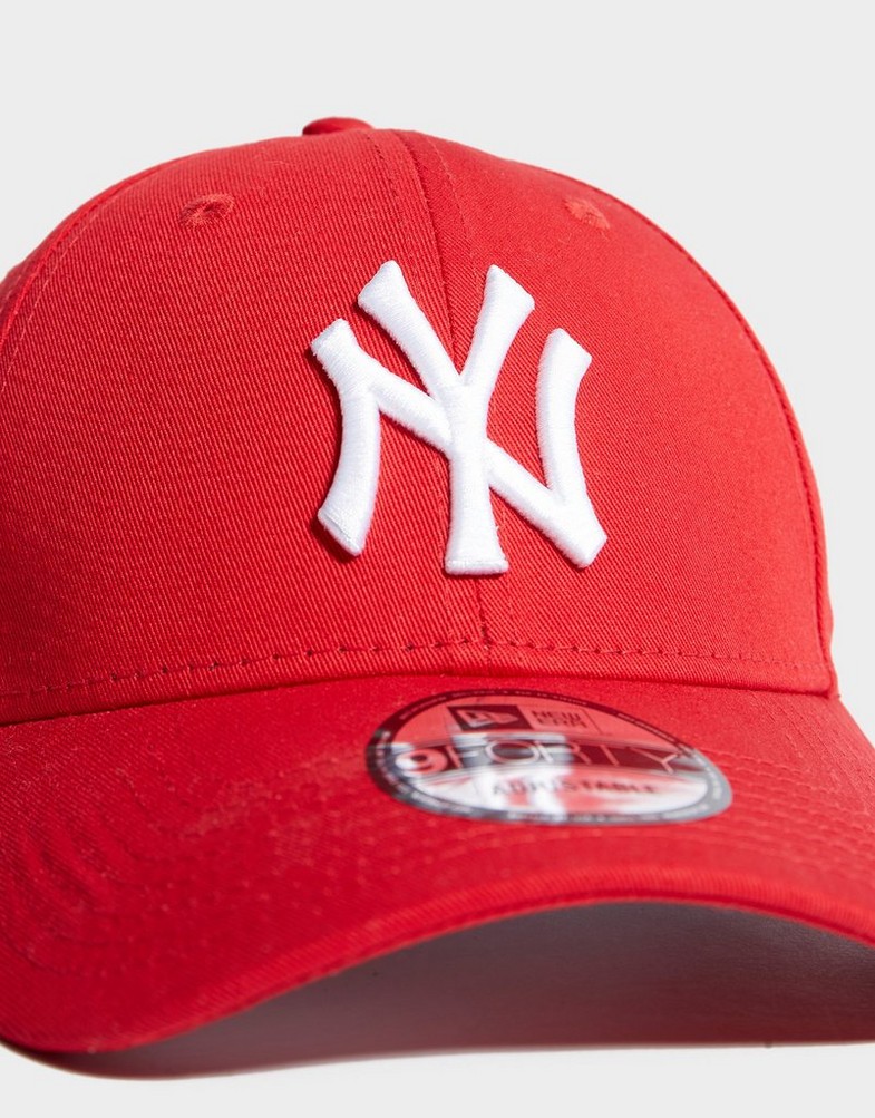 Moteriška kepurė su snapeliu NEW ERA MLB 9FORTY NEW YORK YANKEES CAP LEAGUE B NY YANKEES 10531938 Raudona
