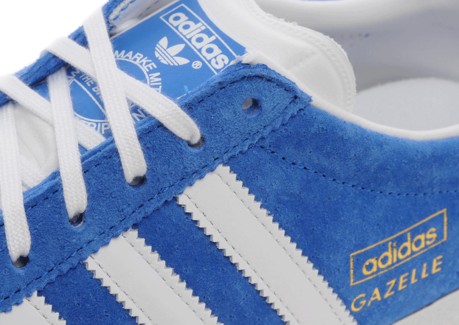 adidas blue suede trainers