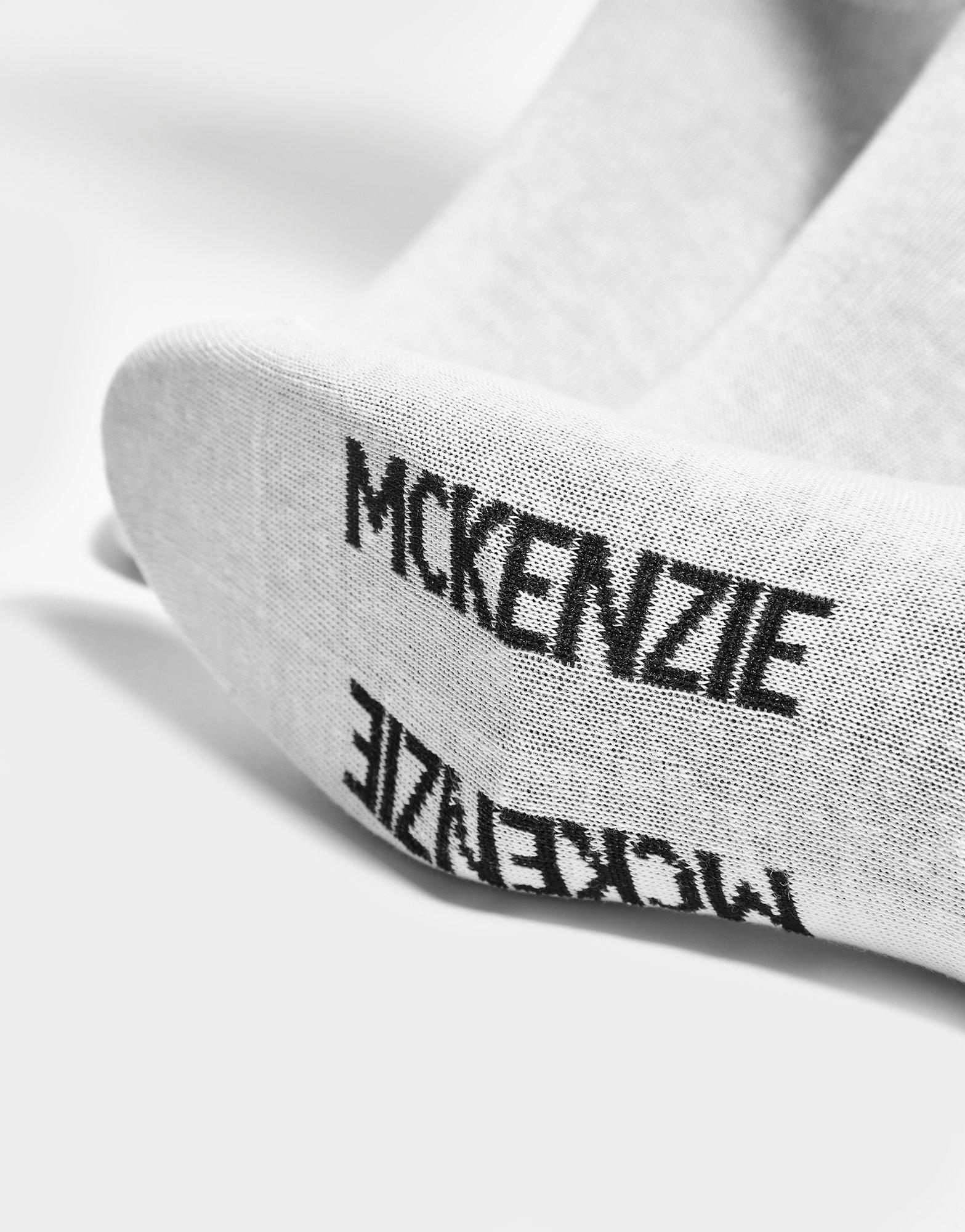 Skarpetki damskie MCKENZIE 3 PACK LOW PED SOCKS JUNIOR  MCKAA12513 Biały