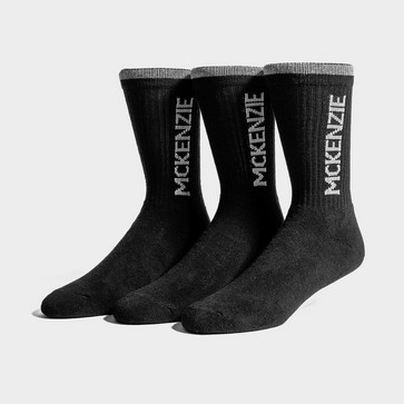 MCKENZIE 3 PACK SPORTS SOCKS JUNIOR 