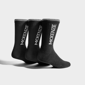 MCKENZIE 3 PACK SPORTS SOCKS JUNIOR 