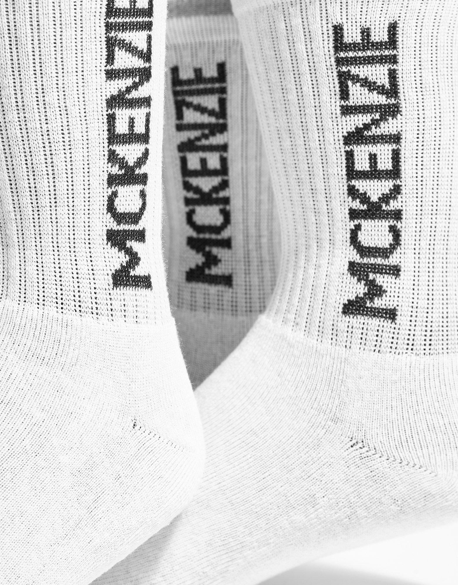 Șosete pentru femei MCKENZIE 3 PACK SPORTS SOCKS JUNIOR  MCKAA12514WHT Alb