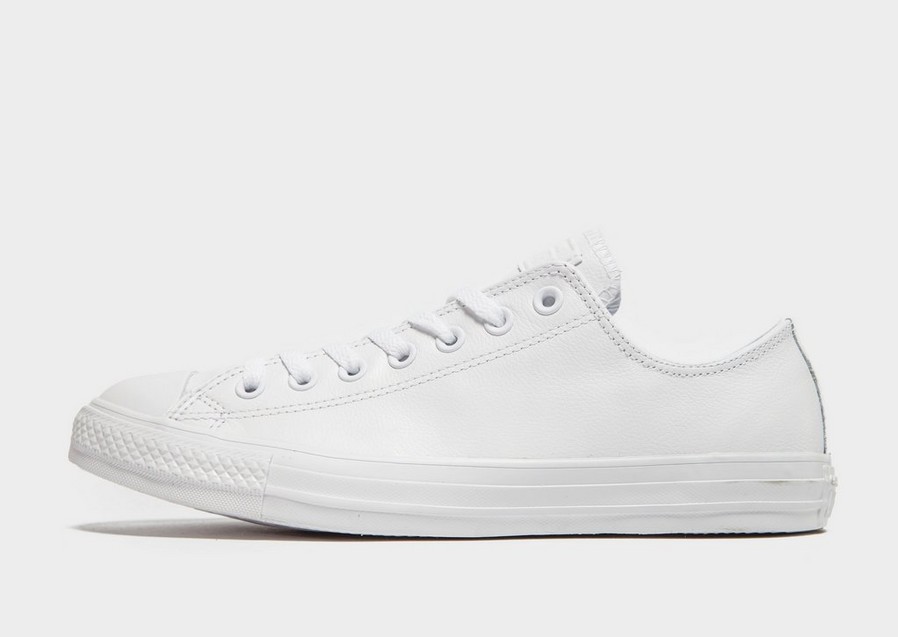 Pánske topánky skate CONVERSE CHUCK TAYLOR ALL STAR OX LEATHER MONO  136823C Biela