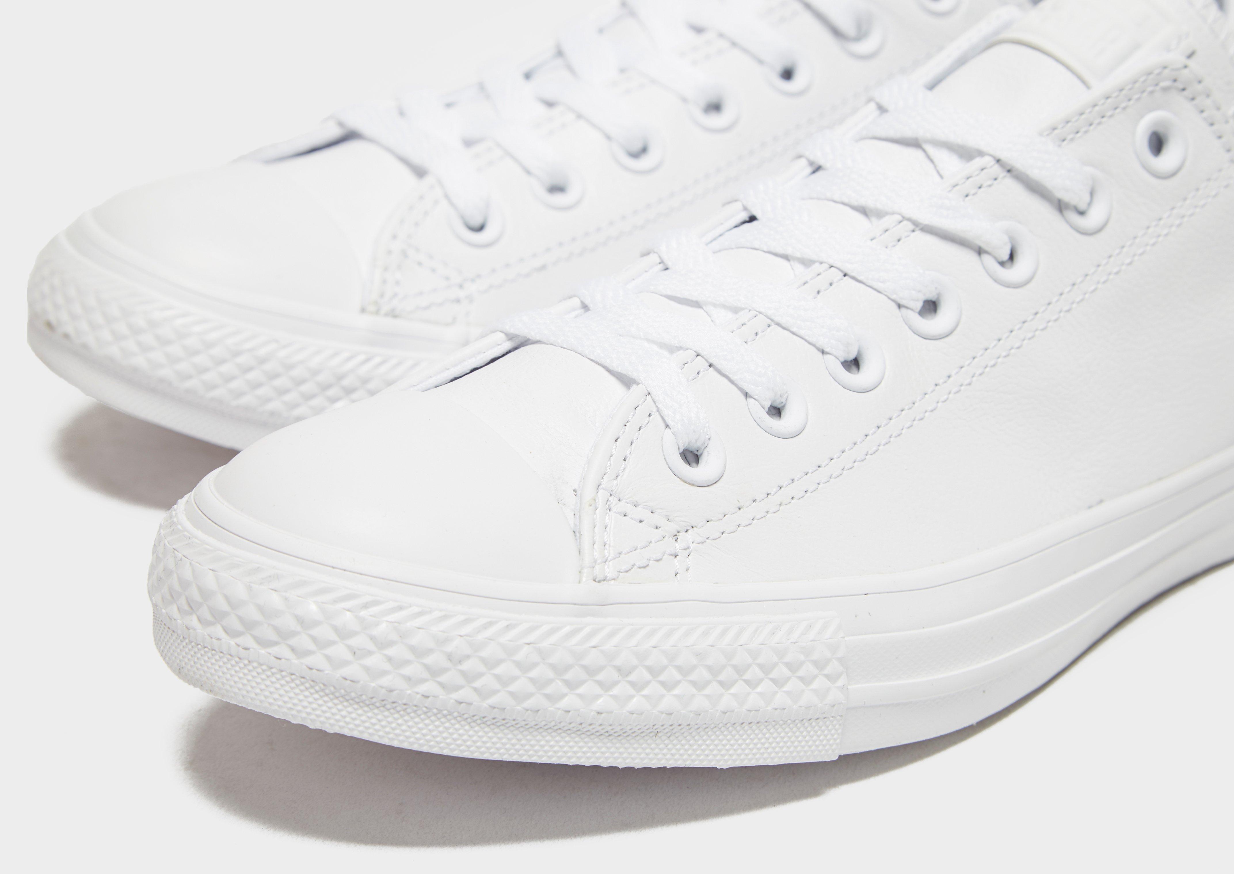 Pánske topánky skate CONVERSE CHUCK TAYLOR ALL STAR OX LEATHER MONO  136823C Biela