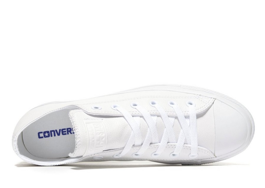 Pánske topánky skate CONVERSE CHUCK TAYLOR ALL STAR OX LEATHER MONO  136823C Biela