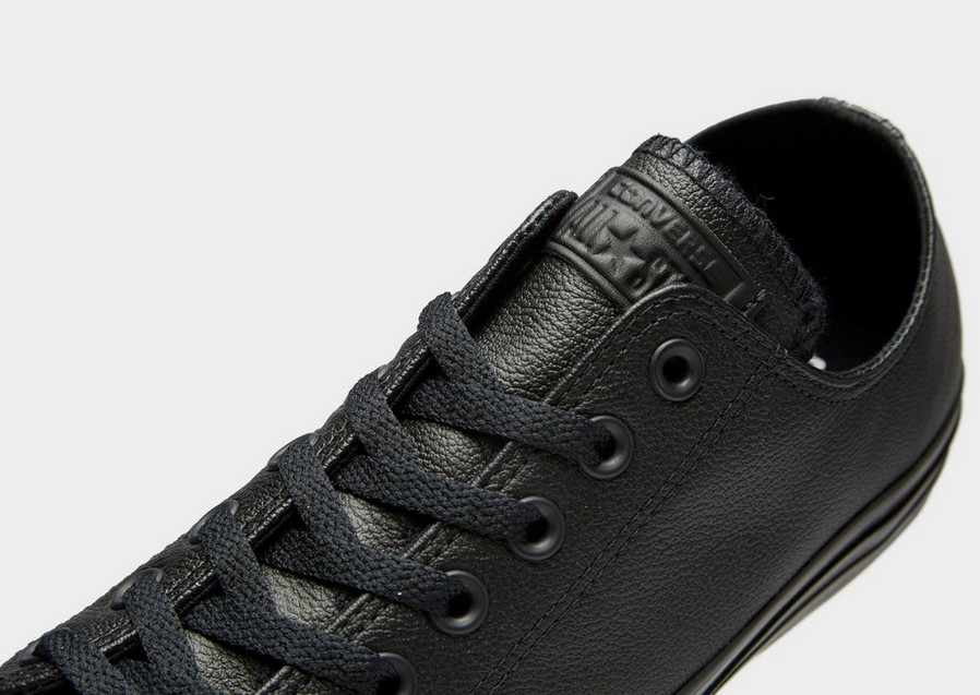 Trampki męskie CONVERSE CHUCK TAYLOR ALL STAR OX LEATHER MONO  135253C Czarny