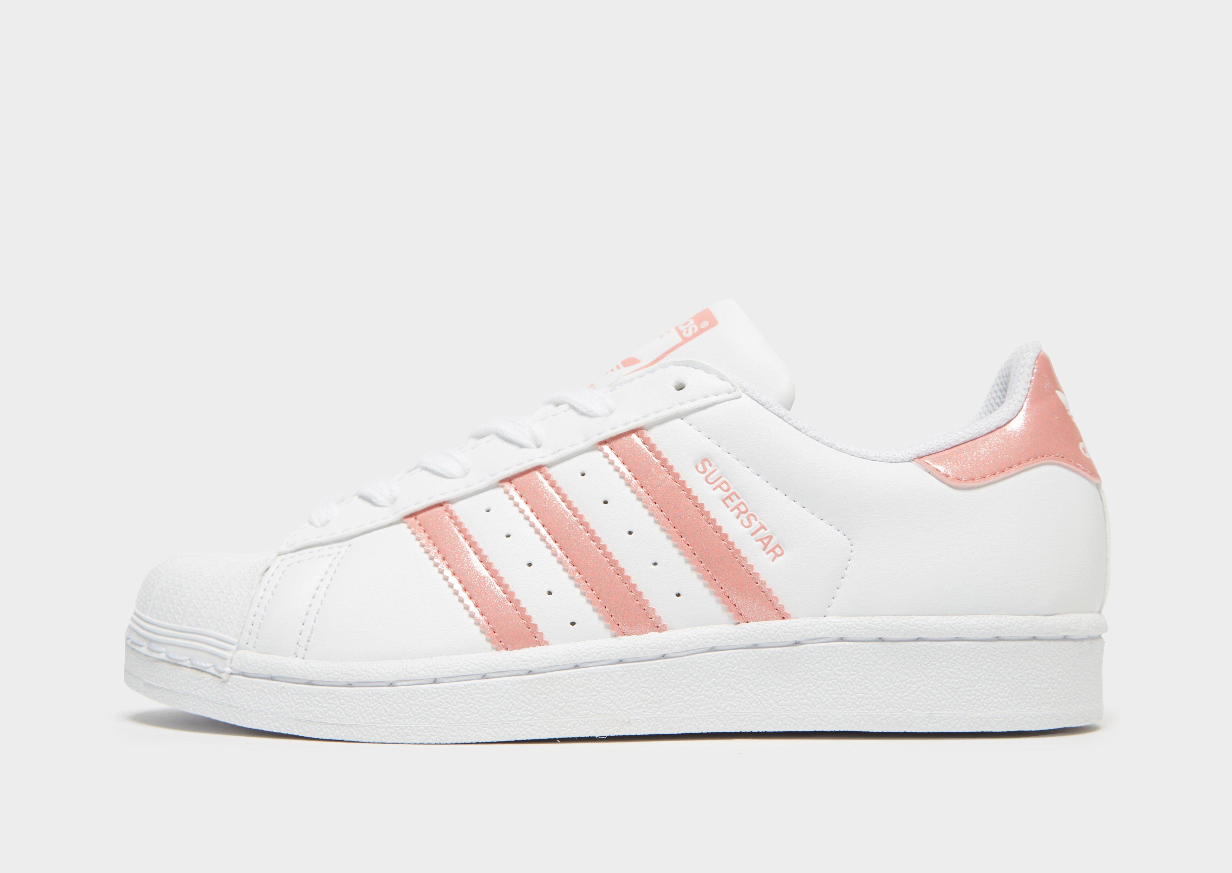 adidas superstar junior pink