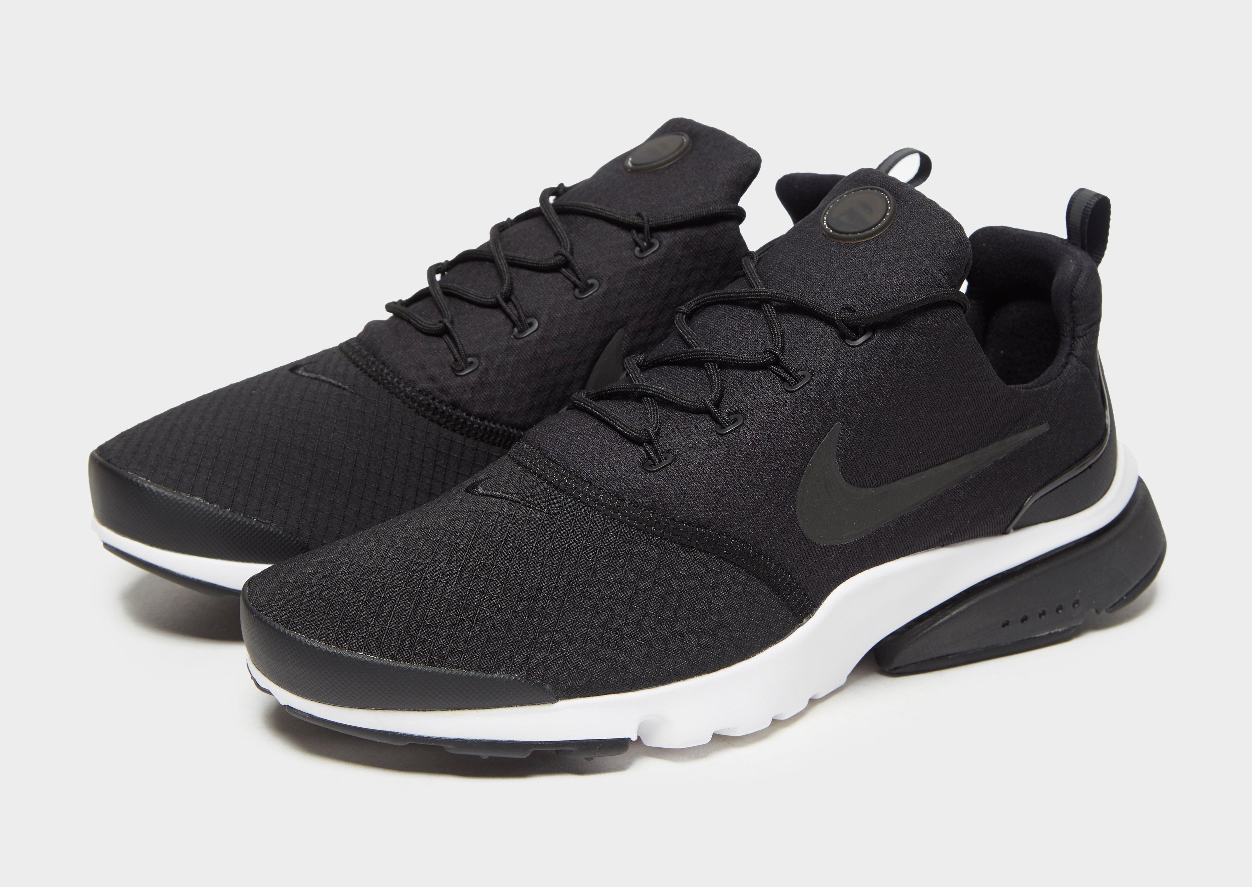 presto fly black white