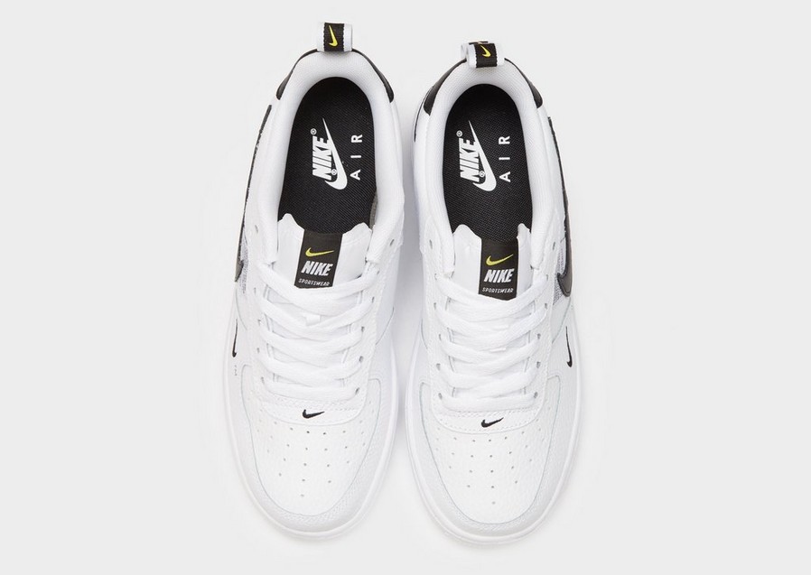 Buty sneakersy dla dzieci NIKE AIR FORCE 1 UTILITY LOW  AR1708-100 Biały