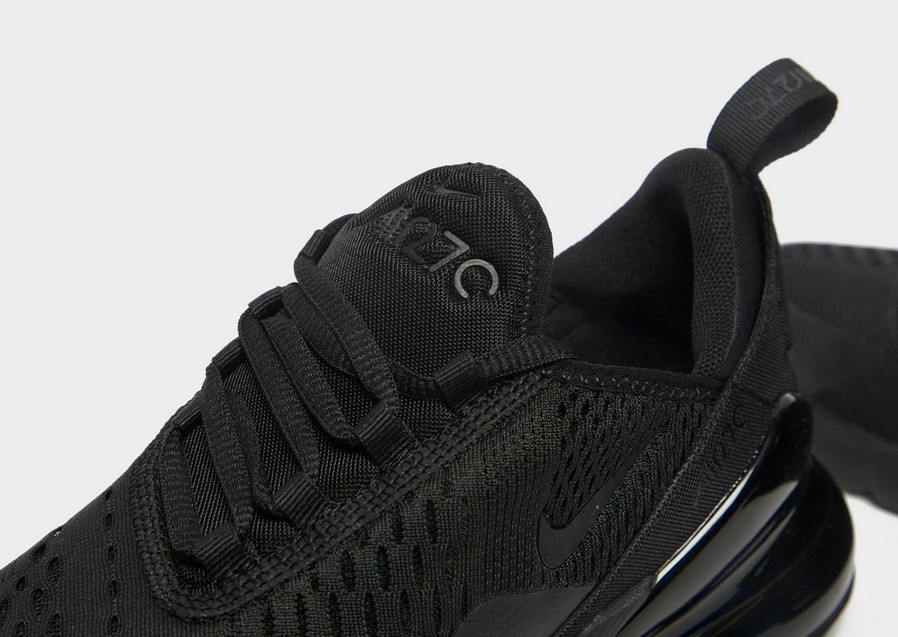 Black air max 270 hot sale junior