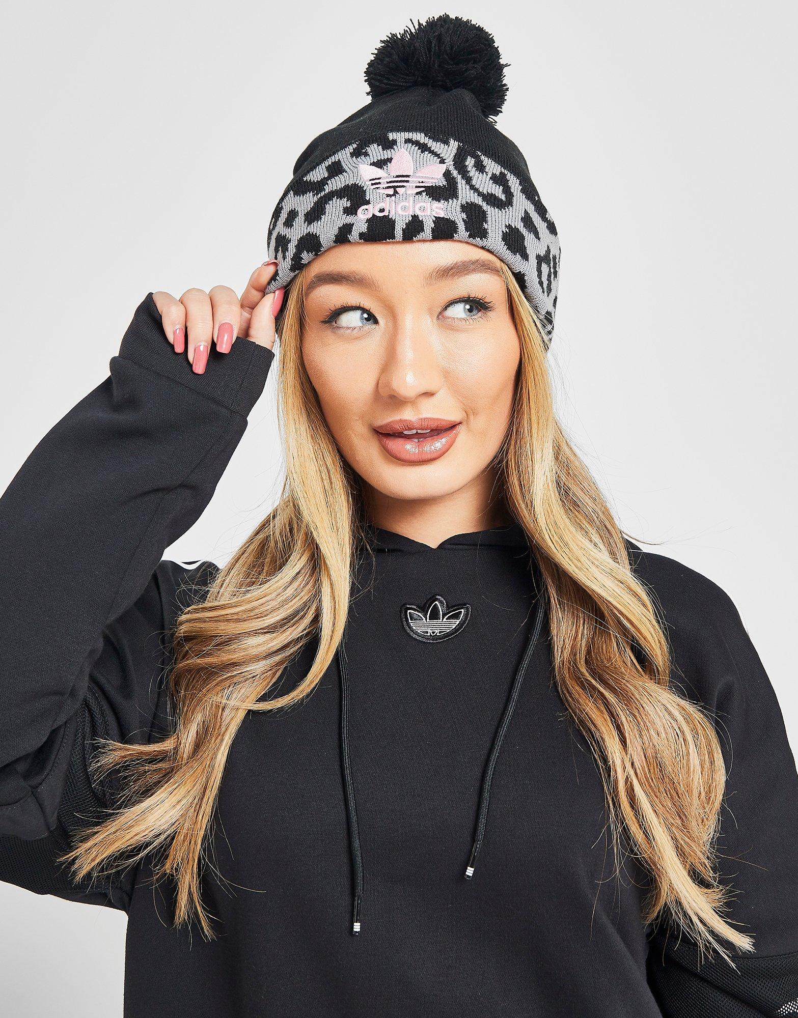 adidas leopard beanie