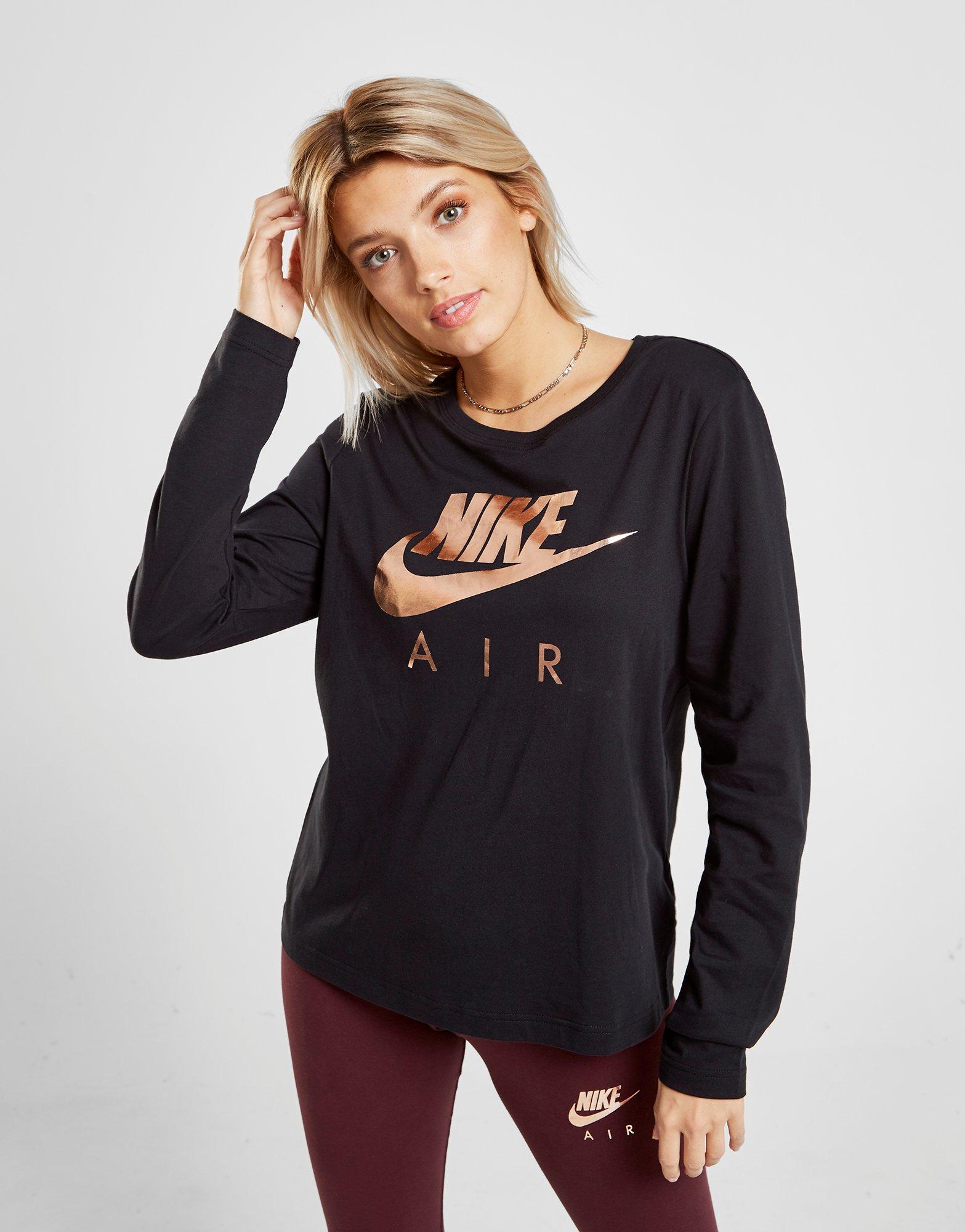 tee shirt long nike femme