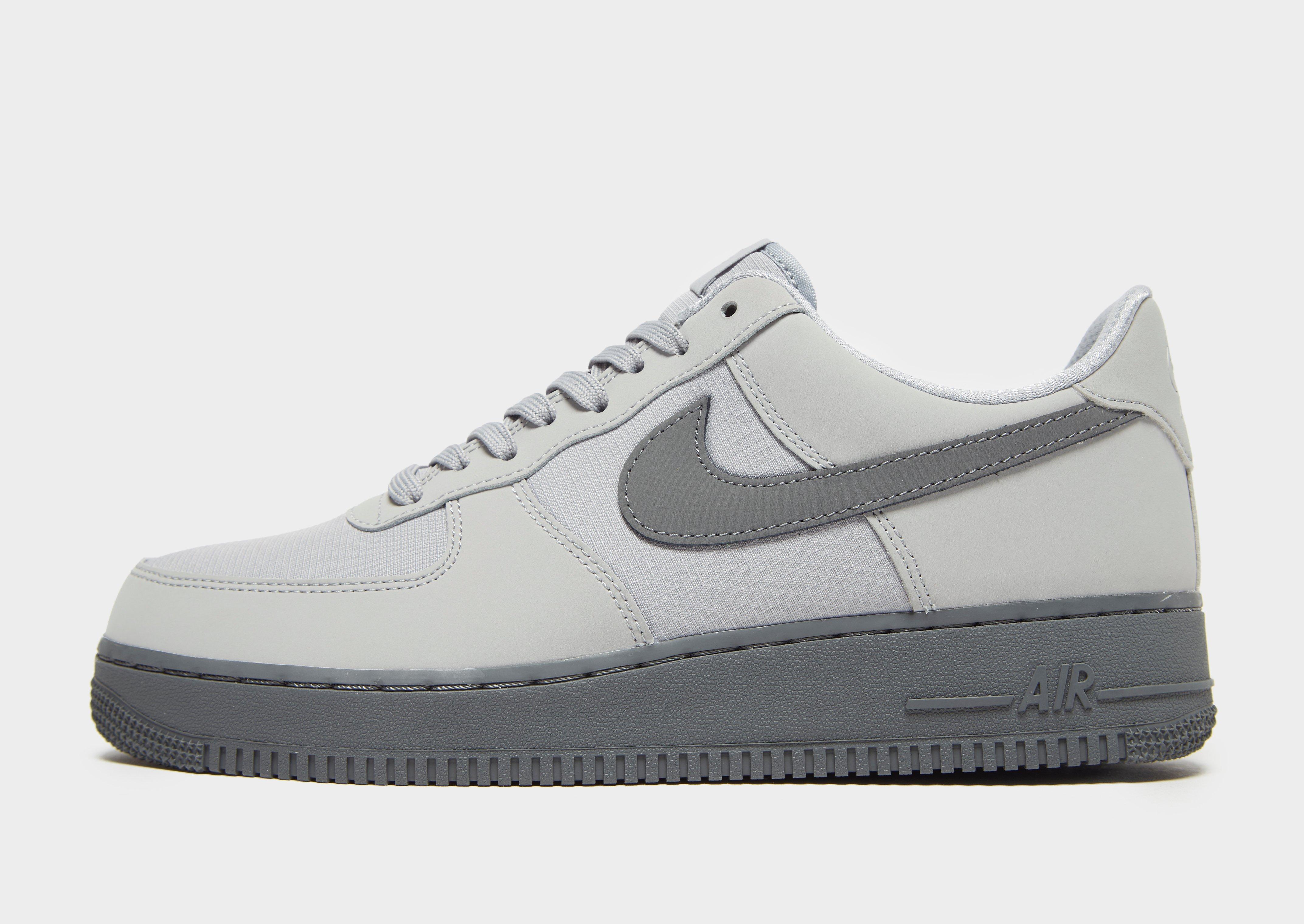 nike air force 1 men's grey