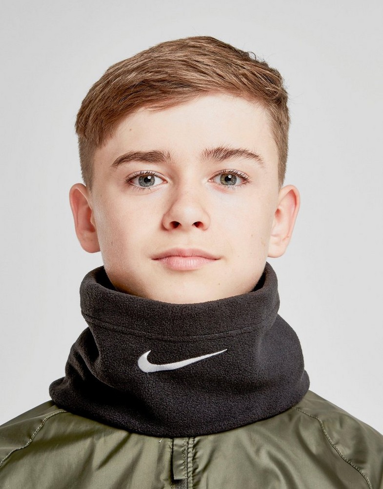 NIKE KOMIN SNOOD FLEECE SCARF JUNIOR NWA65091OS kolor Czarny