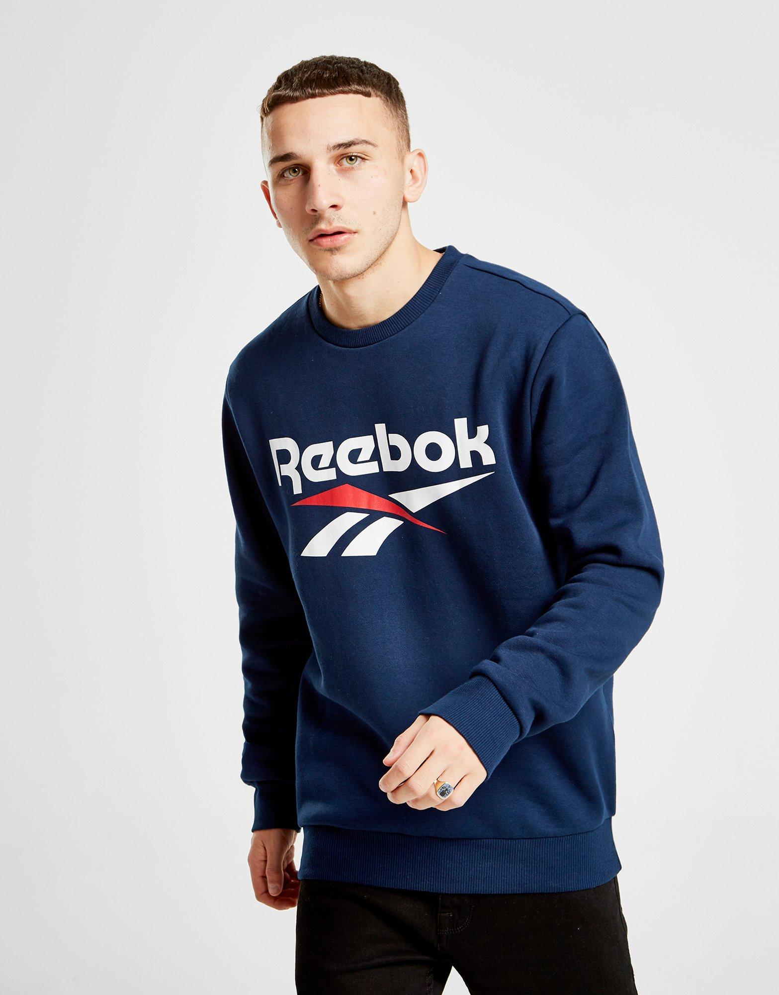 reebok vector logo sweatshirt