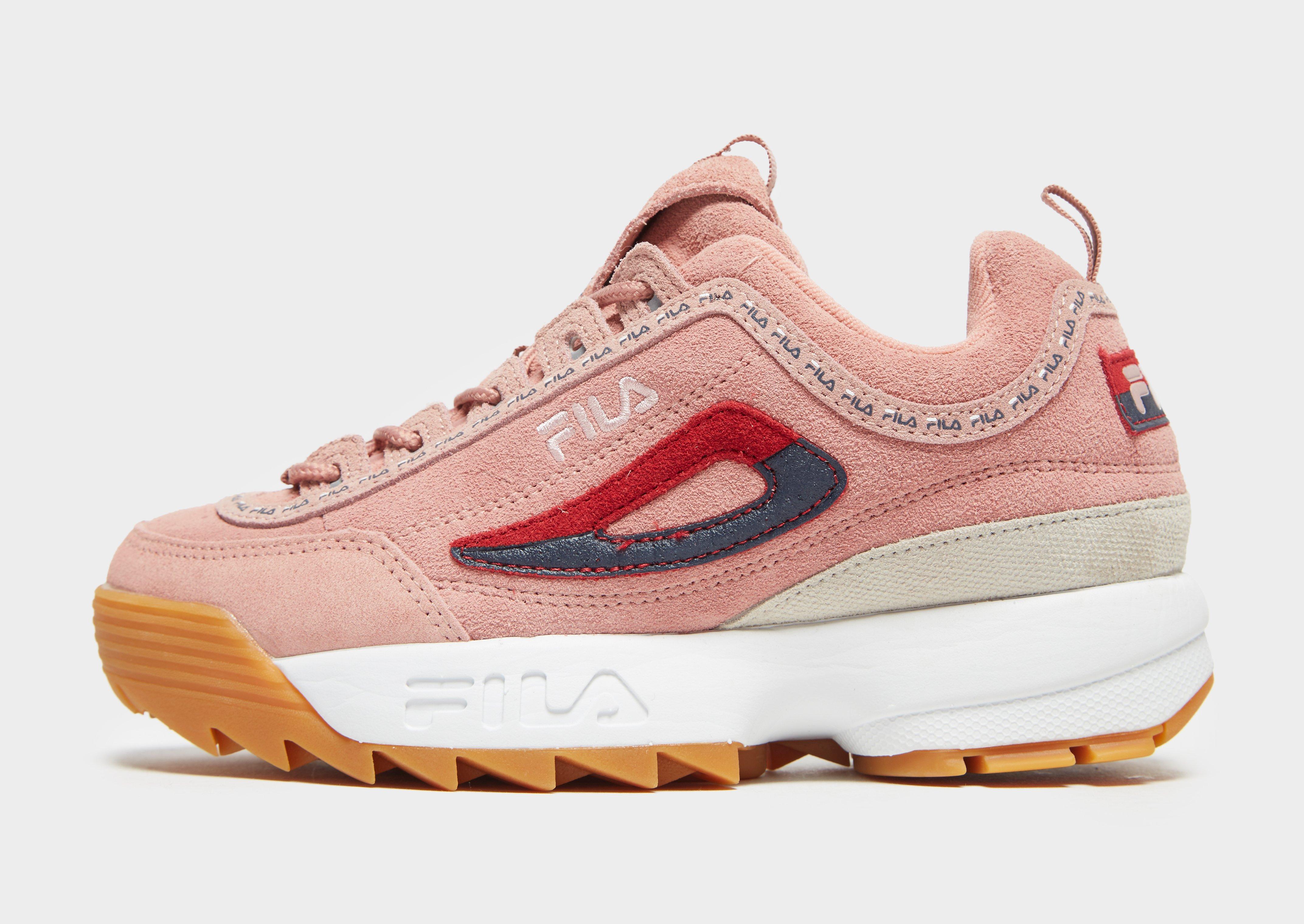 fila pink chunky sneakers