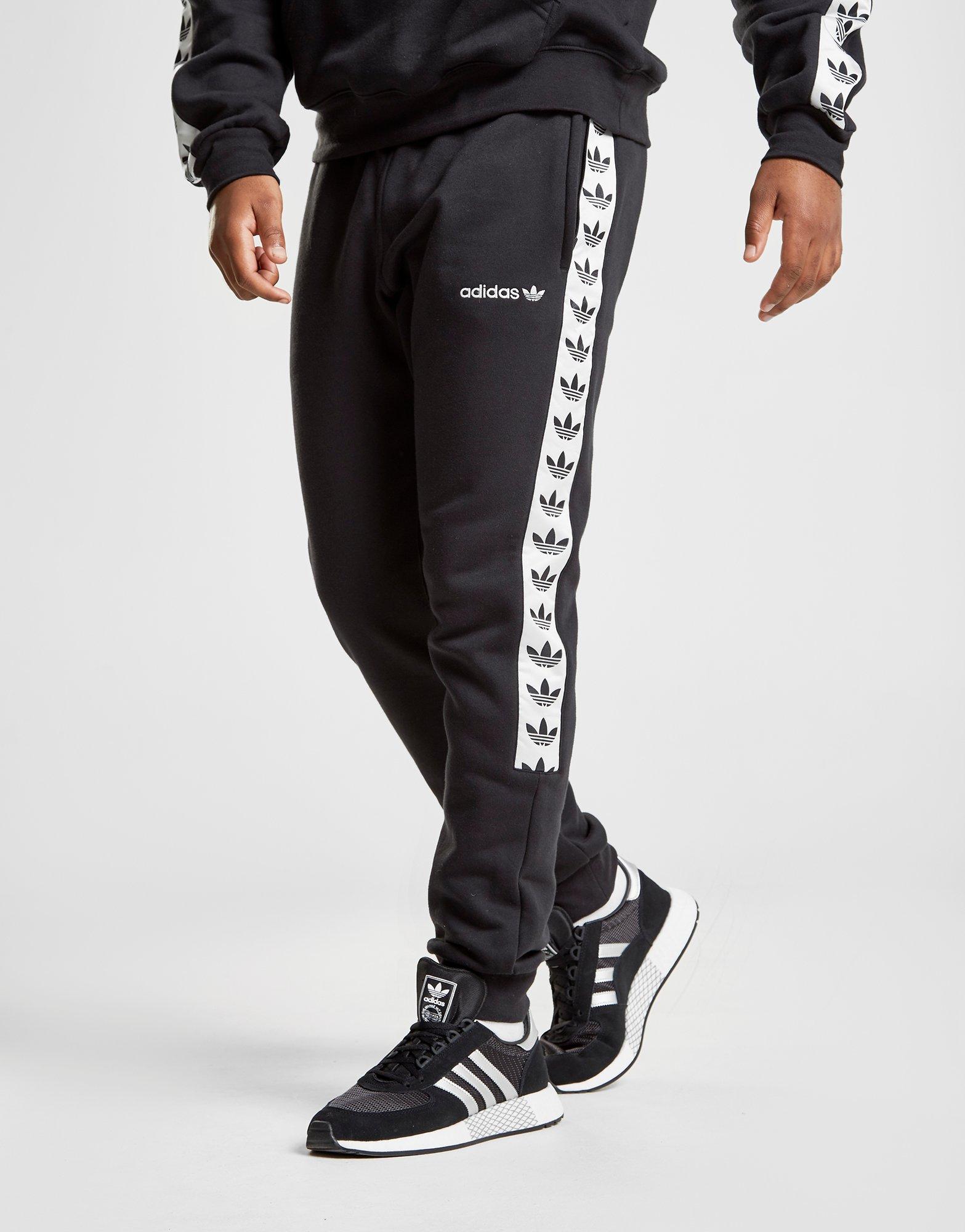 adidas originals taped poly track pants