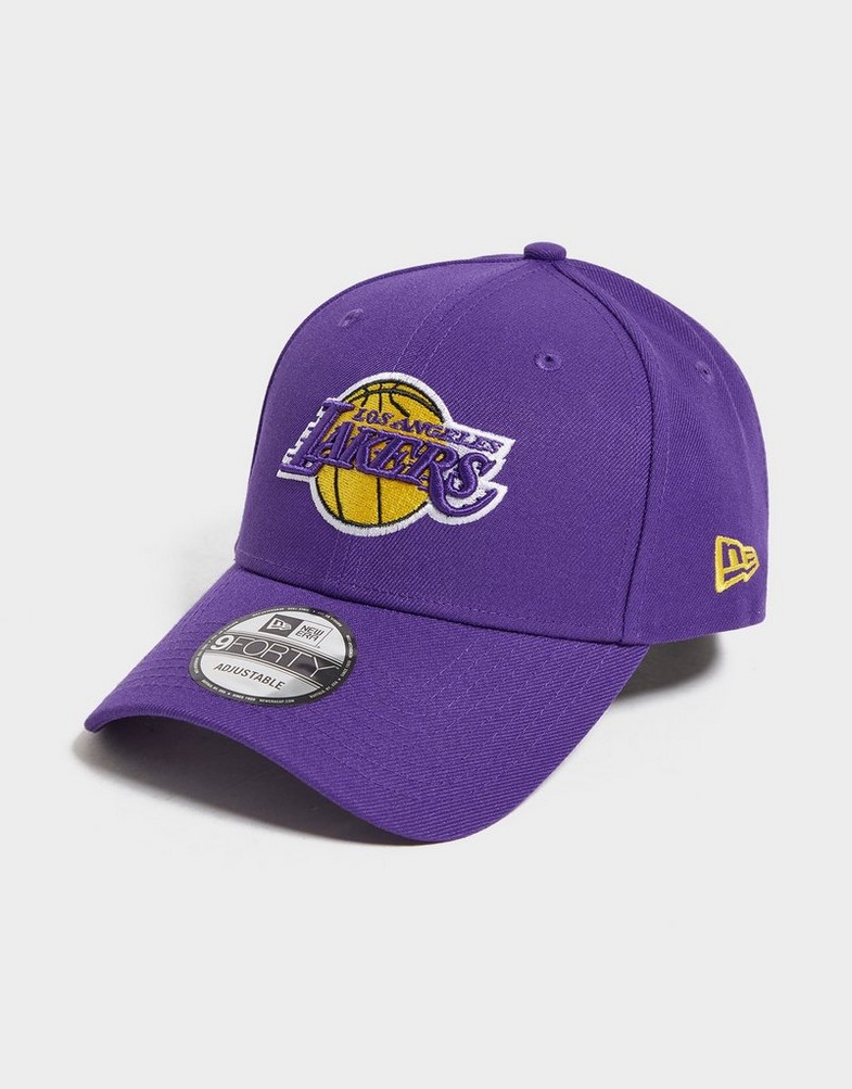 Czapka z daszkiem męska NEW ERA CZAPKA NBA LAKERS THE LEAGUE LA LAKERS OTC 11405605 Fioletowy