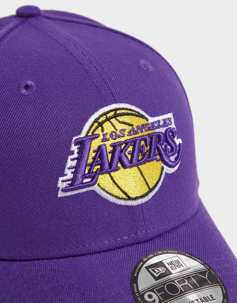 Czapka z daszkiem męska NEW ERA CZAPKA NBA LAKERS THE LEAGUE LA LAKERS OTC 11405605 Fioletowy