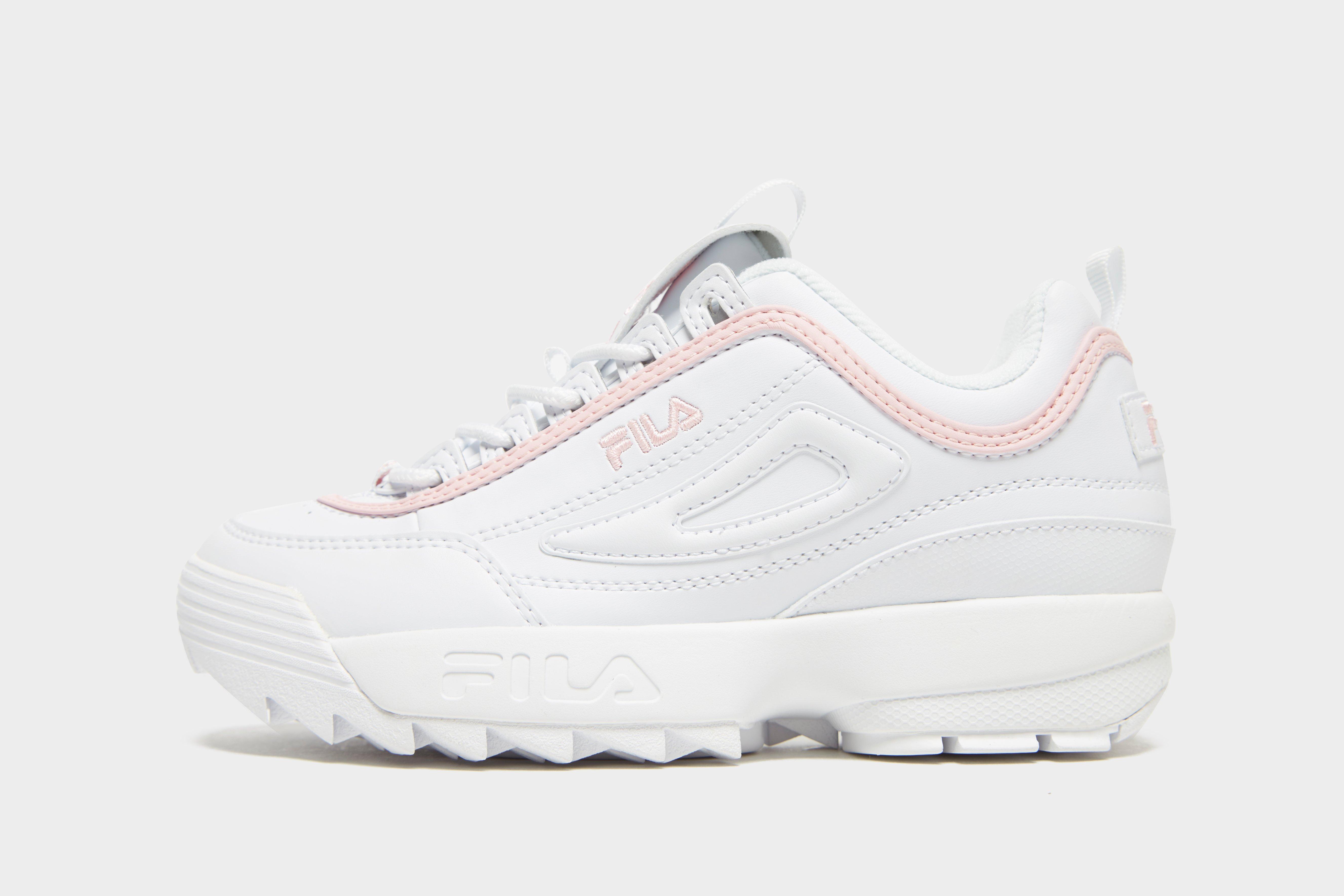 scarpe fila disruptor bianche bambini