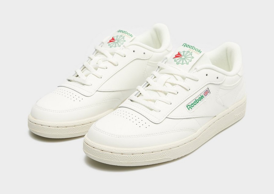 Buty sneakersy dla dzieci REEBOK CLUB C 100046747 Biały