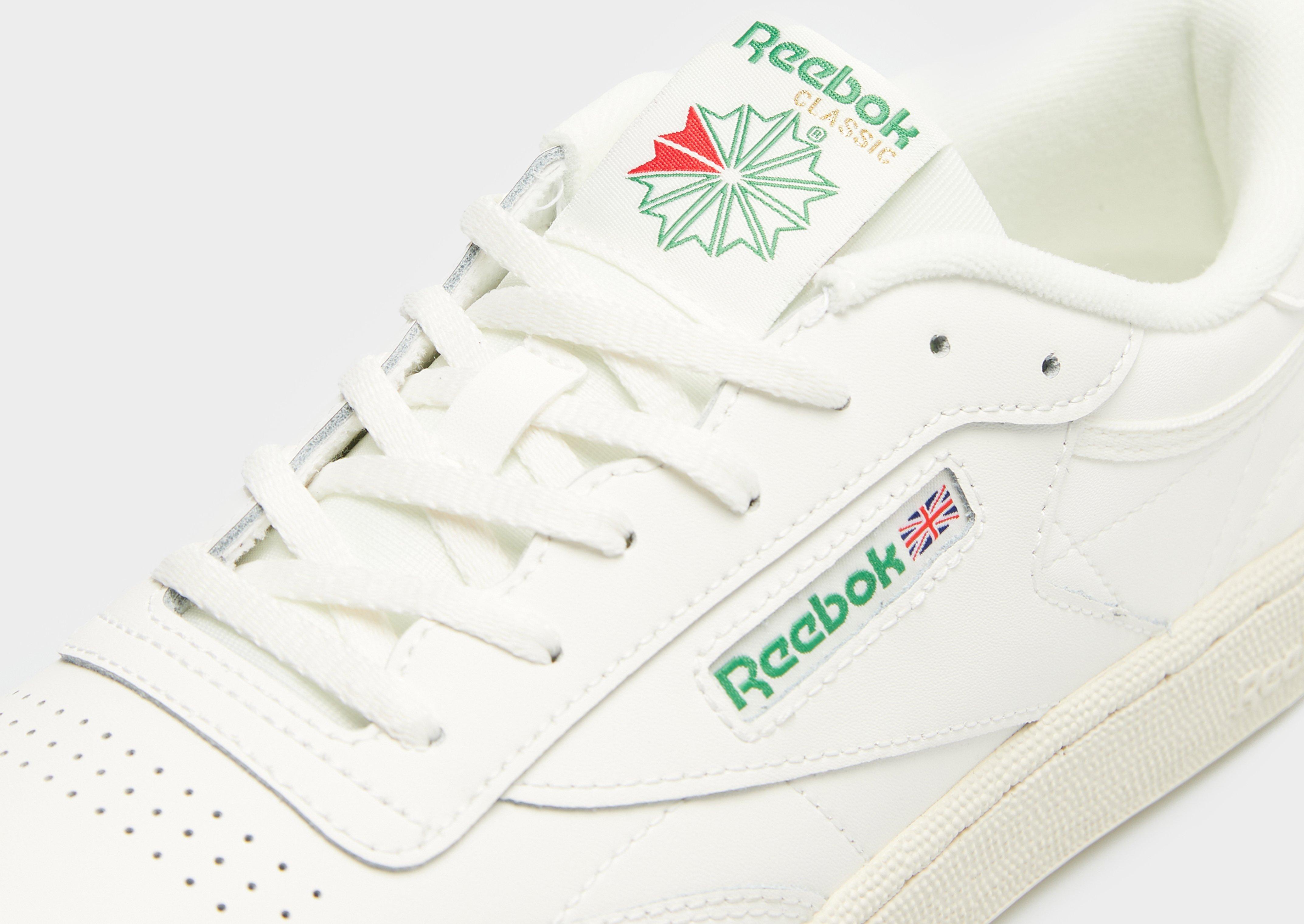 Buty sneakersy dla dzieci REEBOK CLUB C 100046747 Biały