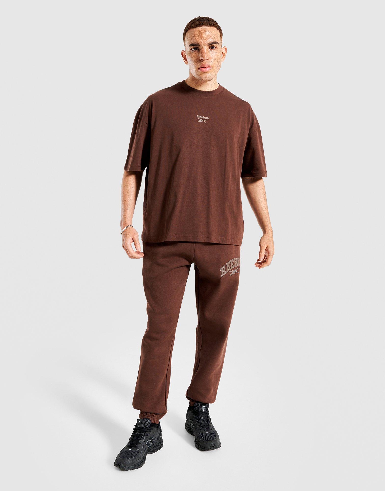 Мъжка тениска REEBOK ТЕНИСКА DANNY VARSITY 100240565 Кафяв