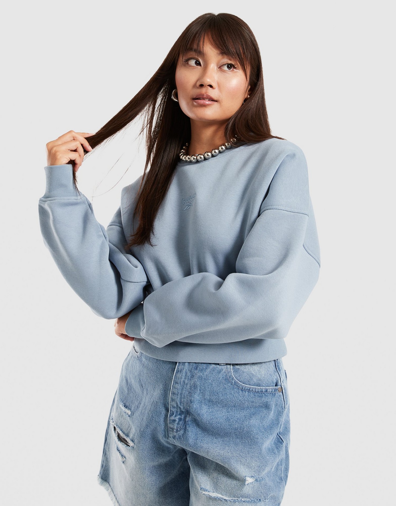 Reebok Džemperis Cropped Crewneck Richard