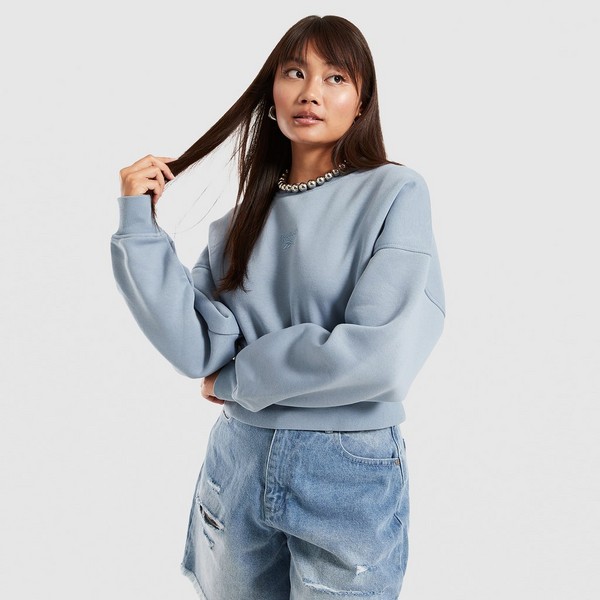 REEBOK КОФТА RICHARD CROPPED CREWNECK SWEATSHIRT