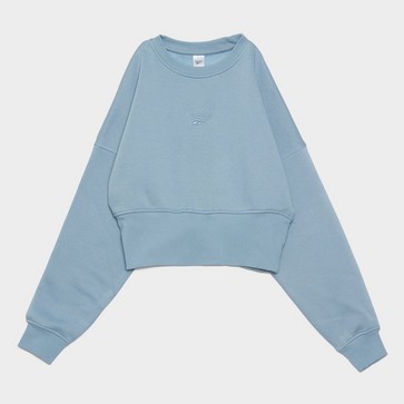 Bluză pentru femei REEBOK BLUZĂ RICHARD CROPPED CREWNECK SWEATSHIRT