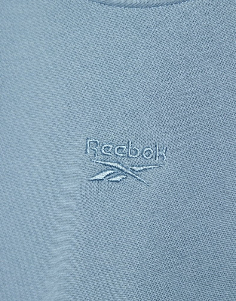 Bluză pentru femei REEBOK BLUZĂ RICHARD CROPPED CREWNECK SWEATSHIRT 100241205 Albastru