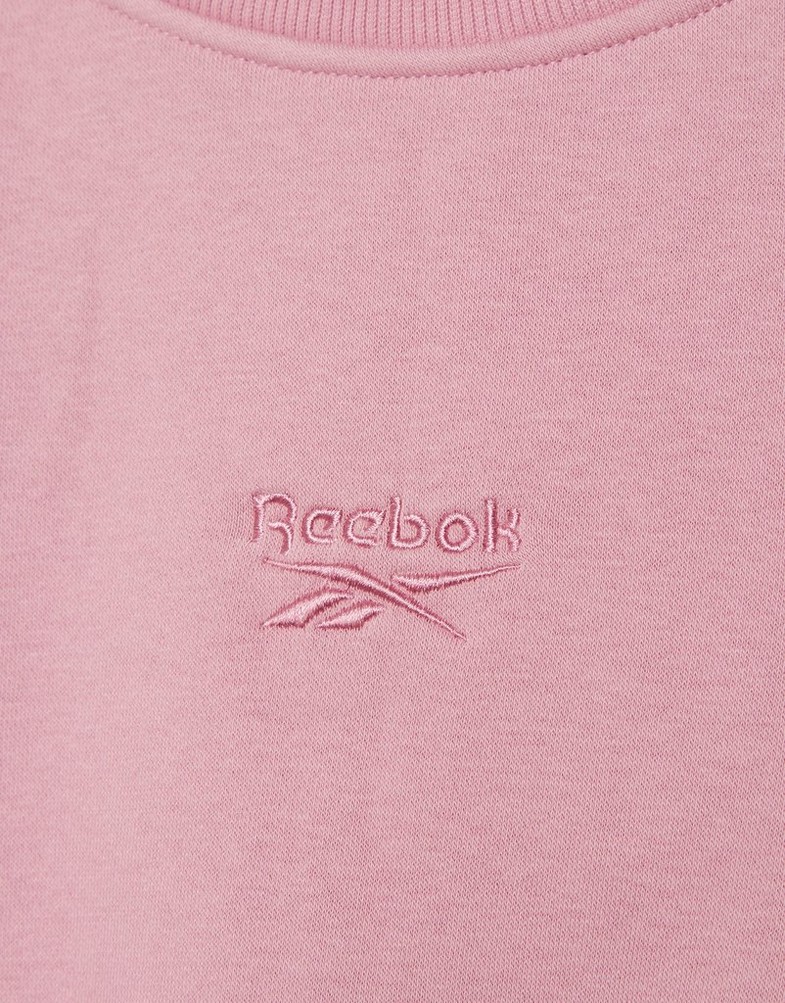 Bluză pentru femei REEBOK BLUZĂ RICHARD CROPPED CREWNECK SWEATSHIRT 100241207 Roz
