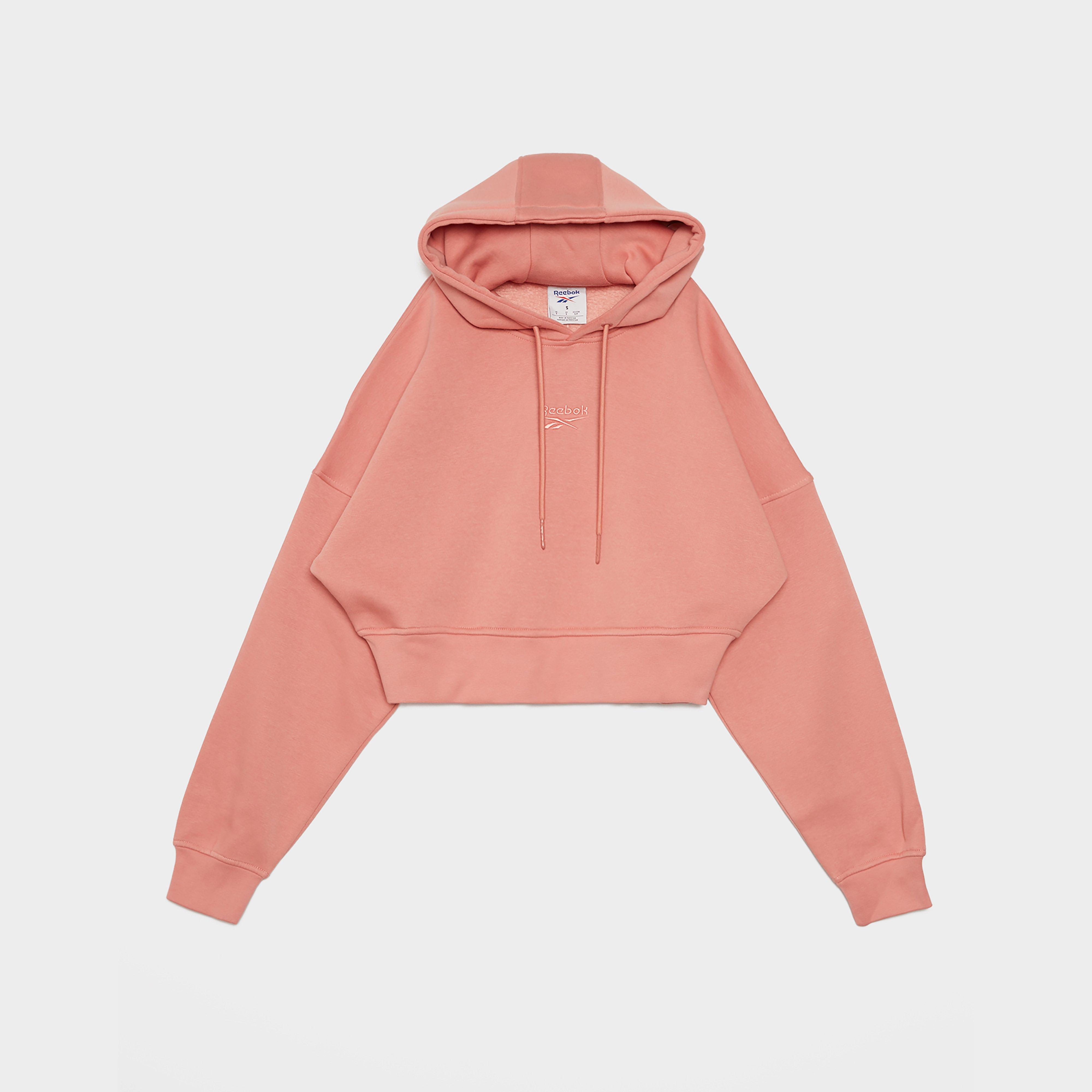 Moteriškas džemperis REEBOK DŽEMPERIS SU GOBTUVU   WARDROBE ESSENTIALS CROP