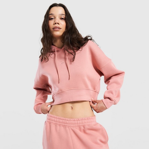 REEBOK СУИТЧЪР С КАЧУЛКА WARDROBE ESSENTIALS CROP