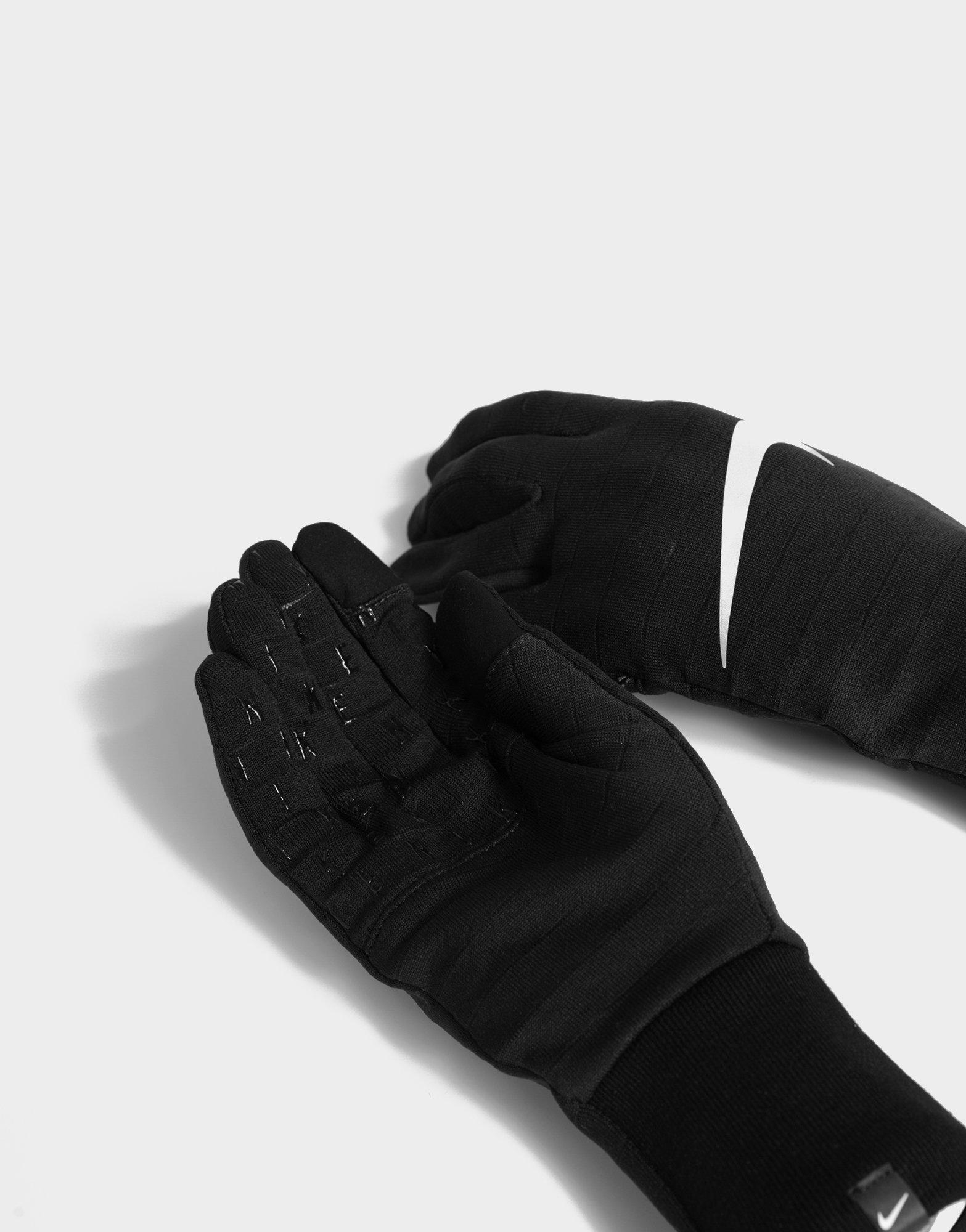 Жіночі шарфи і рукавички NIKE РУКАВИЧКИ SPHERE RUN BLK 1002979082 Чорний